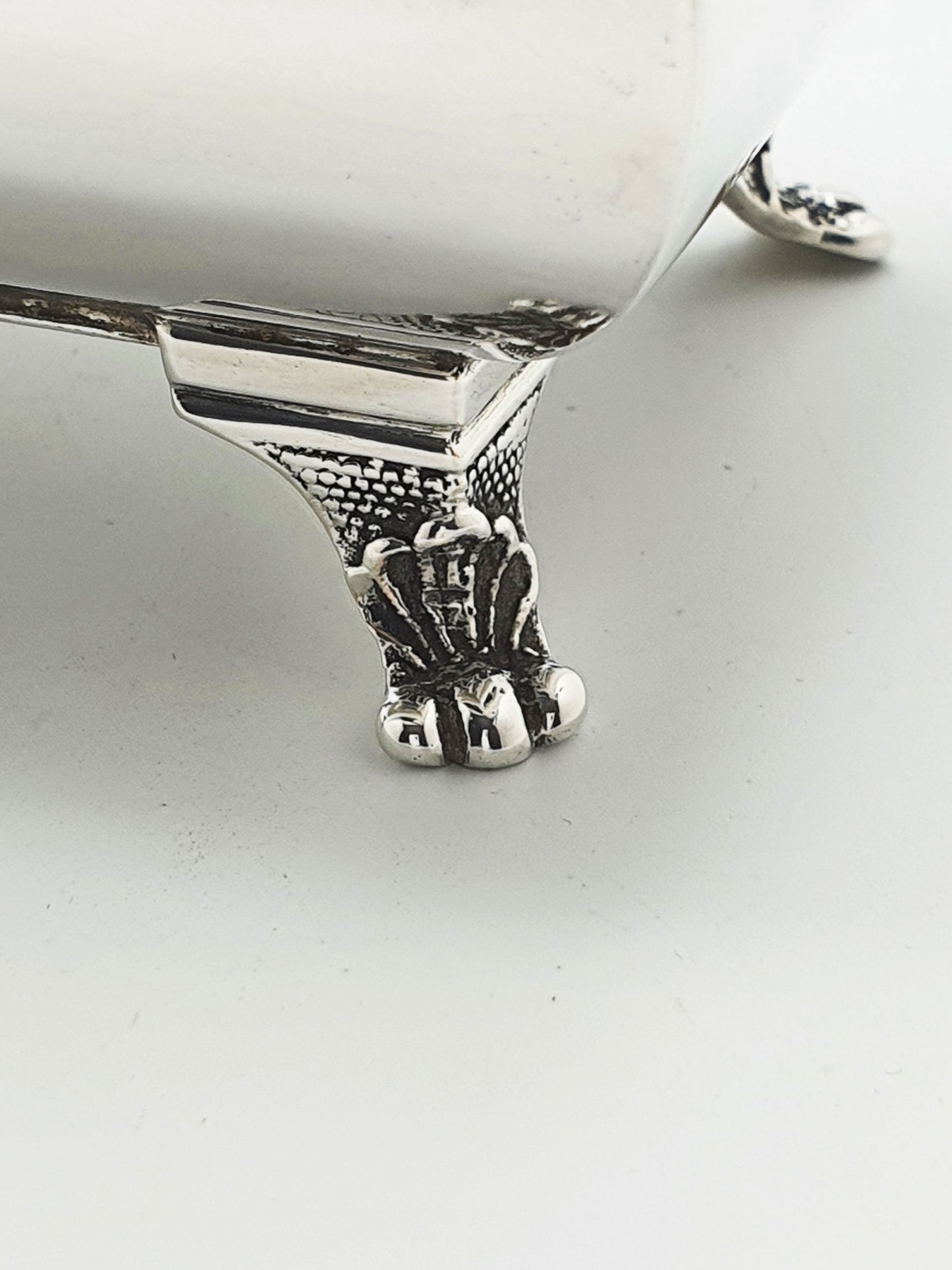 Lovely Antique Edwardian Silver Plated Tea Caddy and Spoon – circa 1905