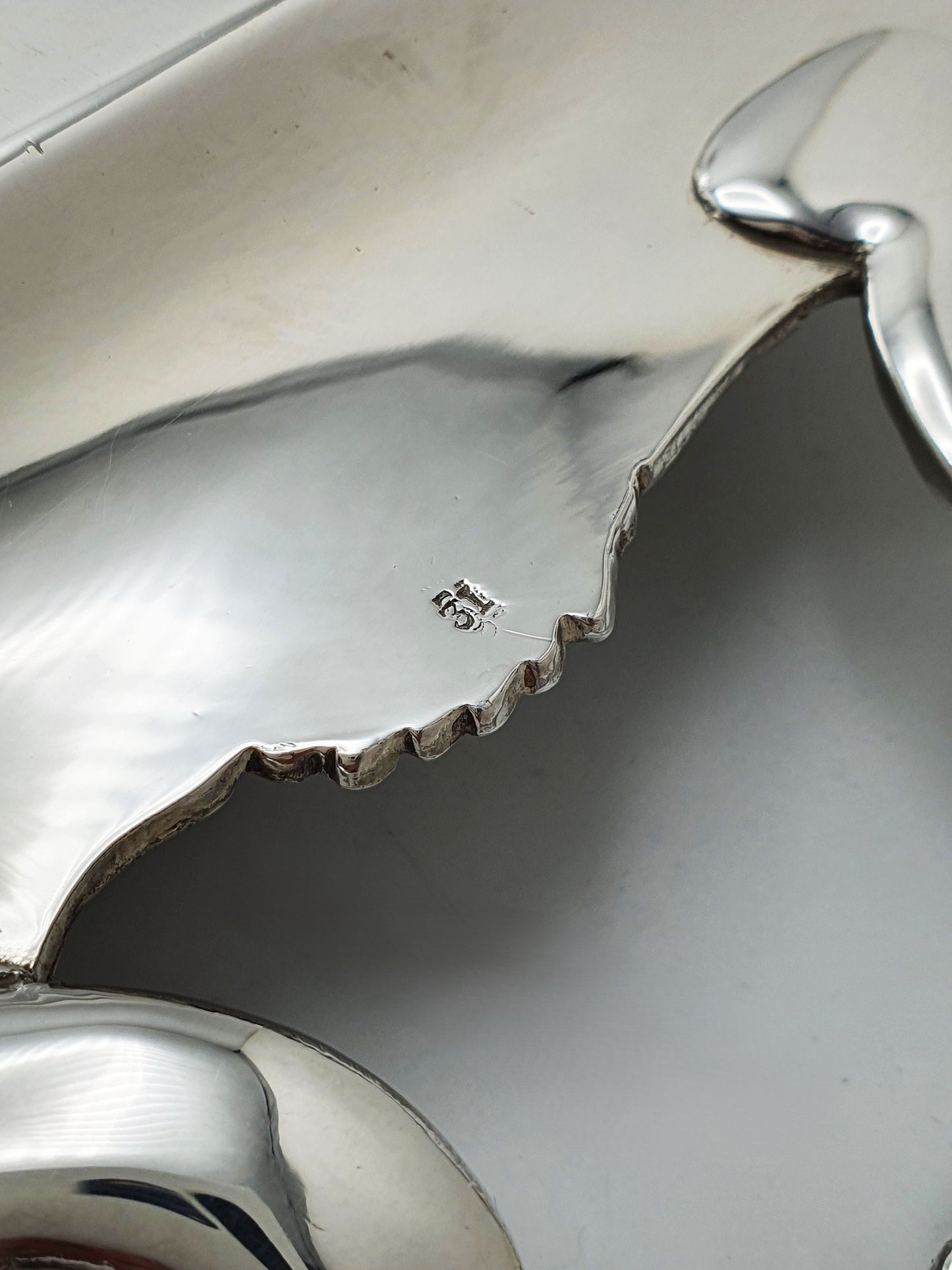 Antique Silver Plated Serving Tray With Grapevine Border – circa 1920