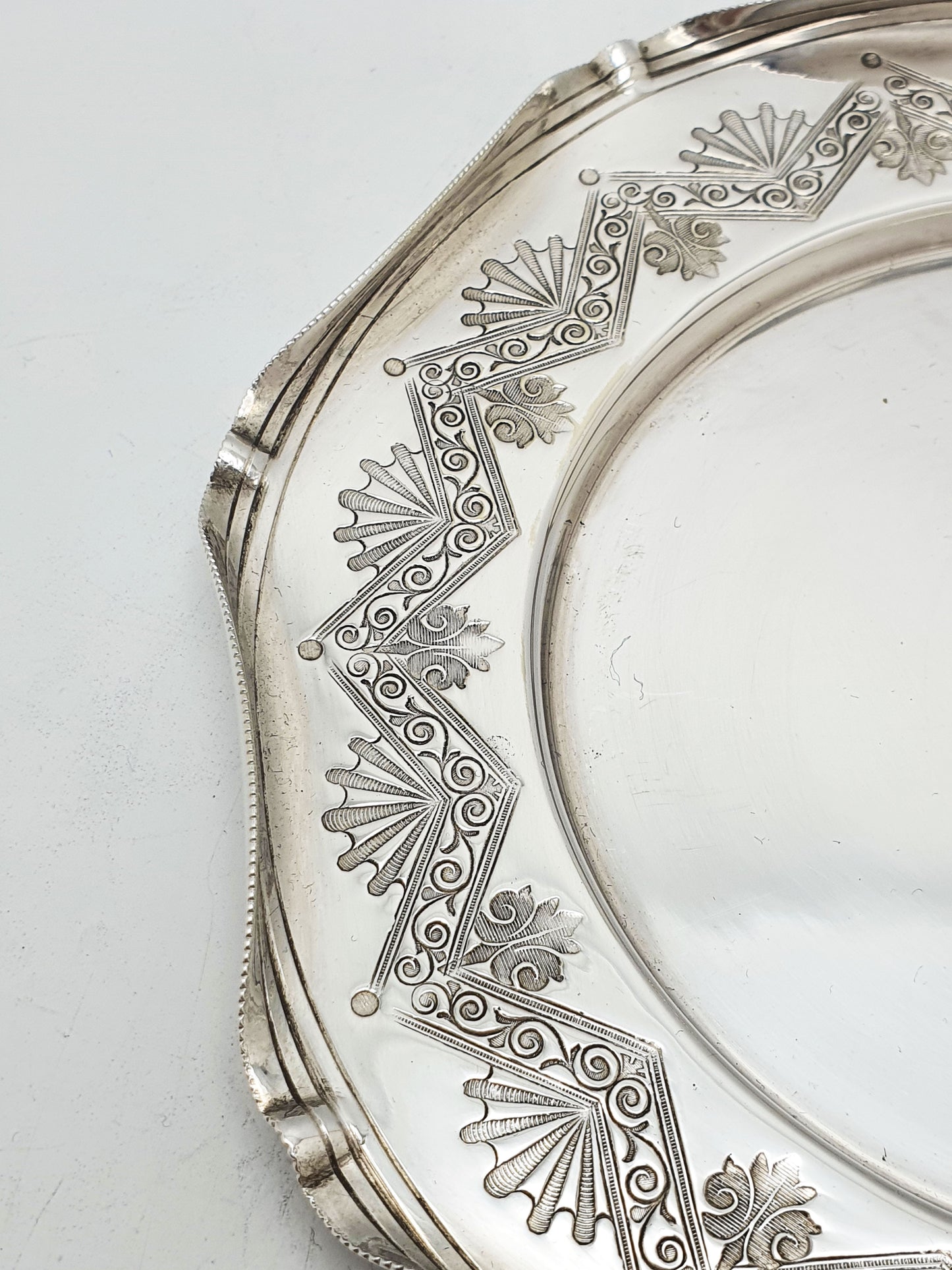Antique Victorian Silver Plated Butter Dish With Glass Liner – circa 1890