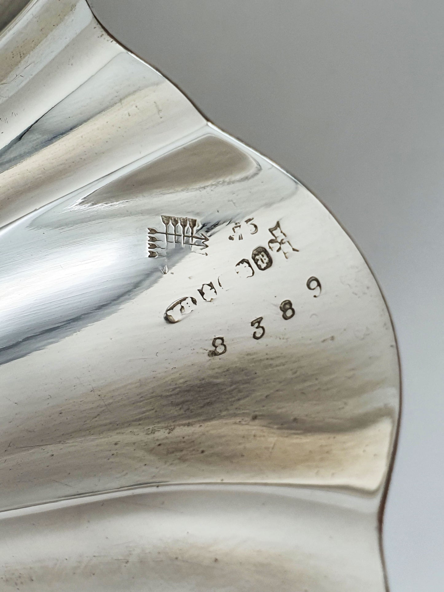 Antique Victorian Silver Plated Shell Dish With Stylised Coral Handle – circa 1880
