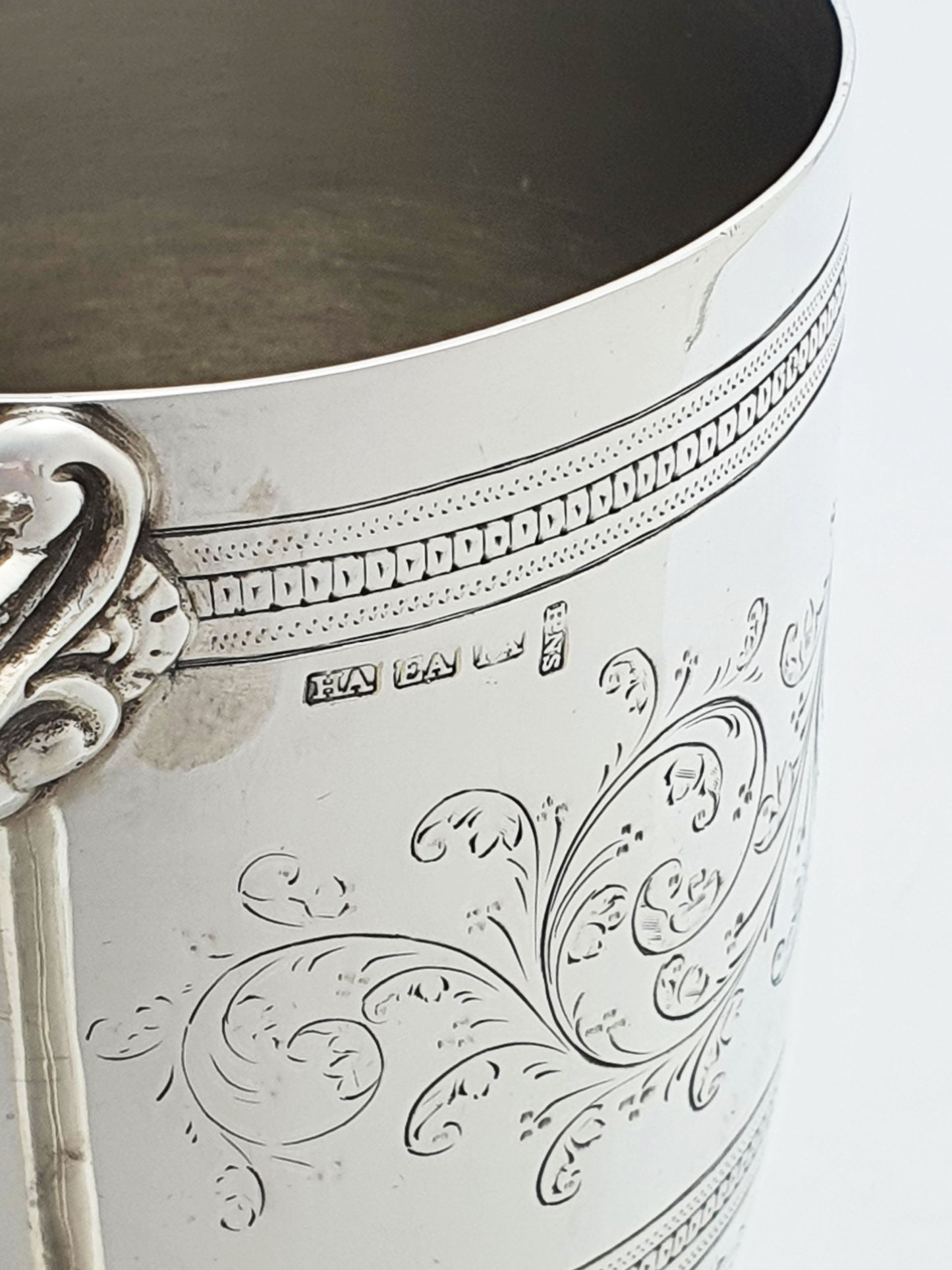 Fabulous Antique Edwardian Silver Plated Tankard With Owl Handle – circa 1905
