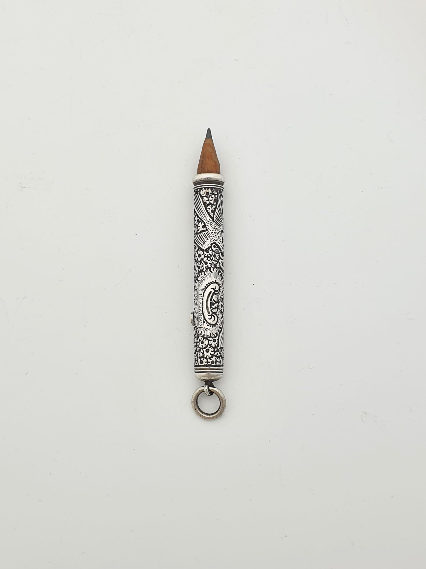 Antique Victorian Sterling Silver Propelling Pencil By S. Mordan & Co – circa 1880