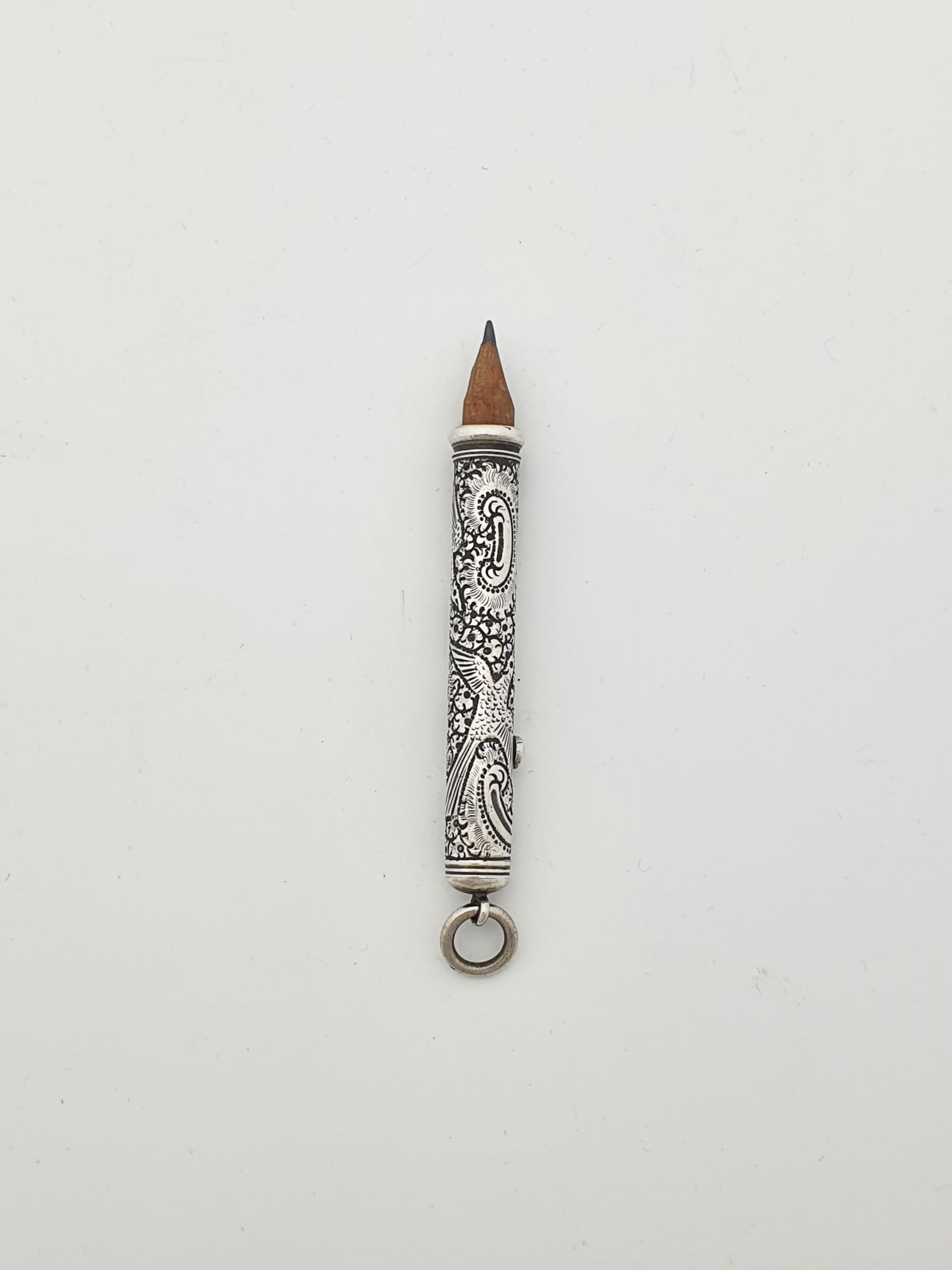 Antique Victorian Sterling Silver Propelling Pencil By S. Mordan & Co – circa 1880