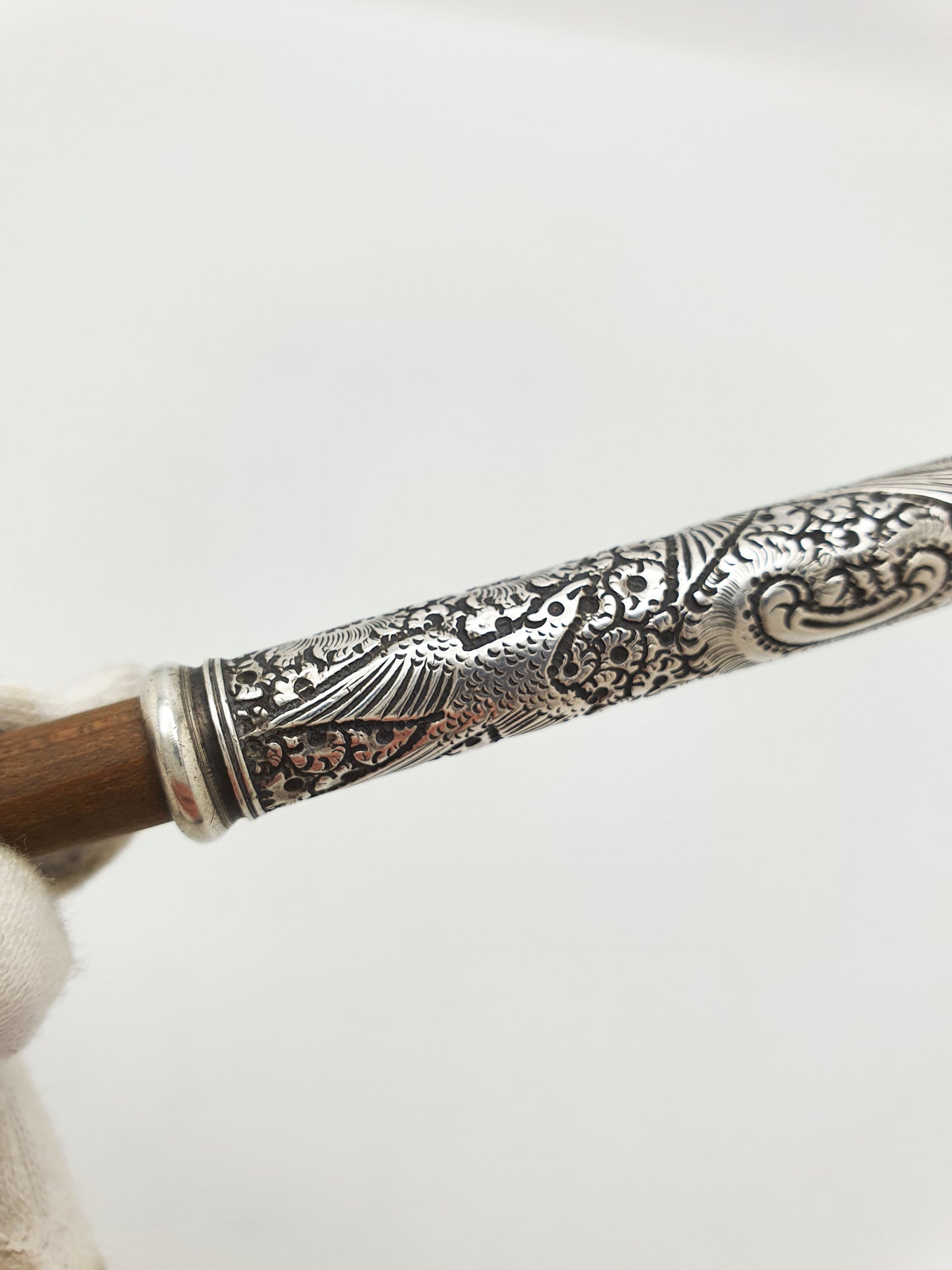 Antique Victorian Sterling Silver Propelling Pencil By S. Mordan & Co – circa 1880