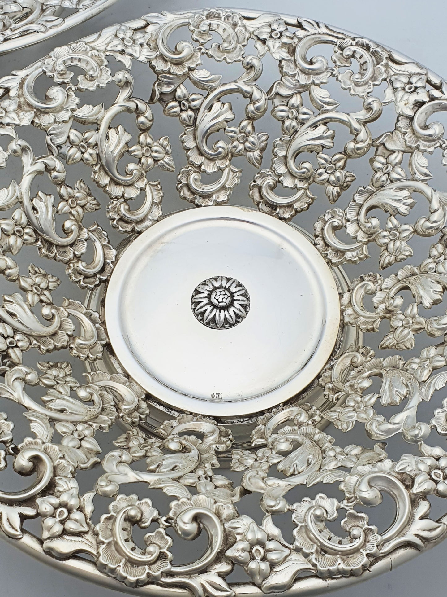 A Stunning Pair of Victorian Decorative Dishes - circa 1890