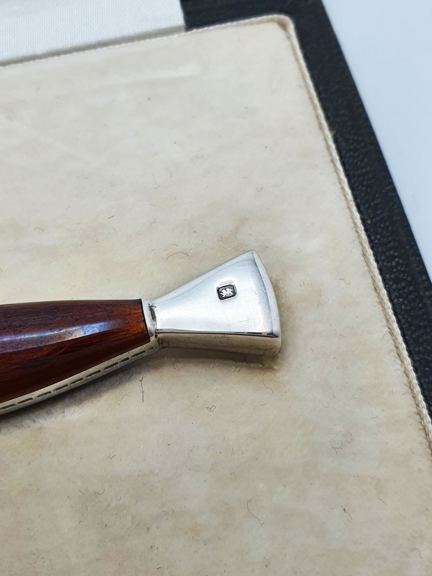 Wilkinson Sword Sterling Silver Crusader Letter Opener In Presentation Case - 1974