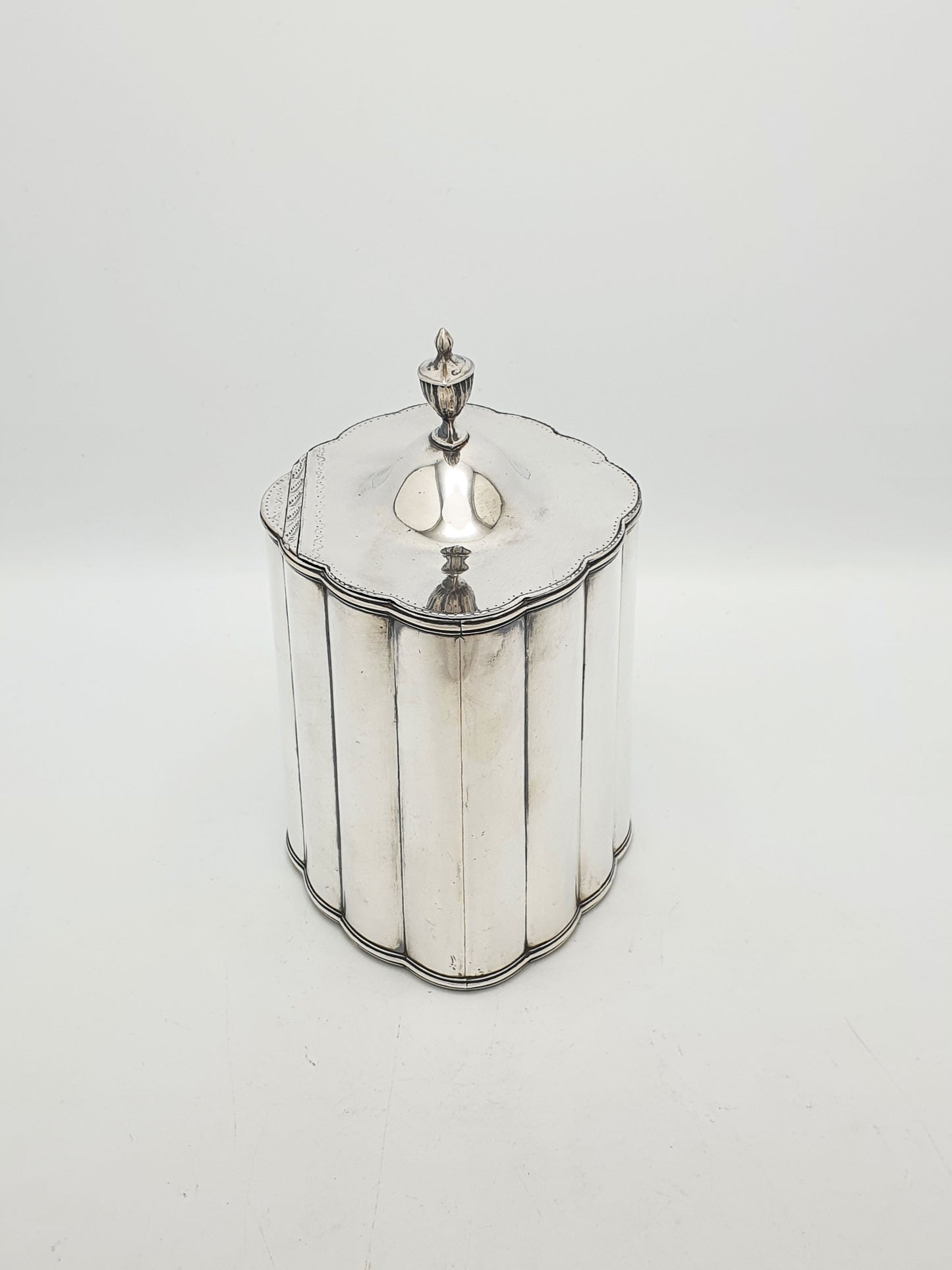 Fantastic Antique Georgian Sheffield Plated Tea Caddy – circa 1800