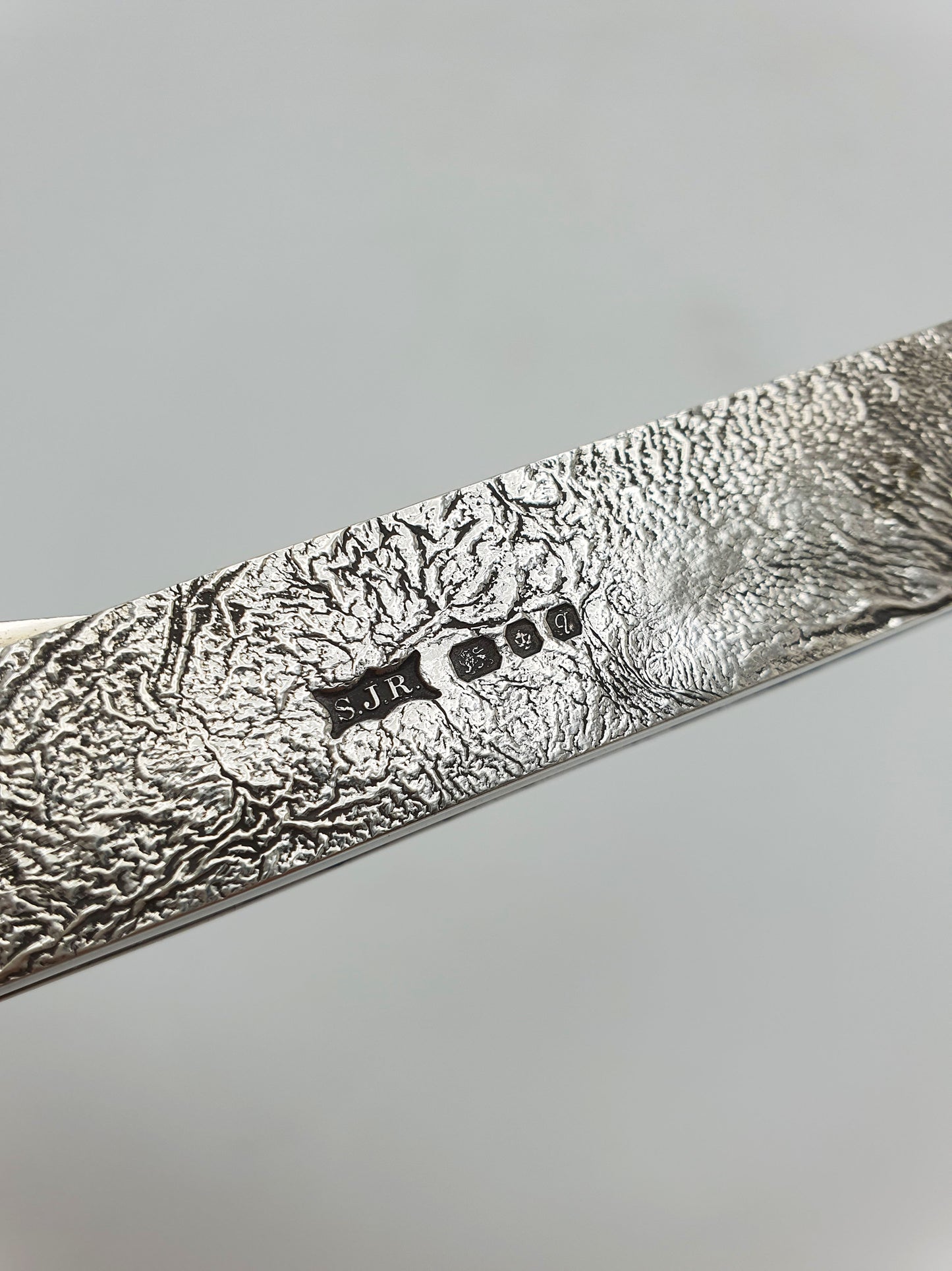 Vintage Sterling Silver Handled Cigar Cutter – London, 1971