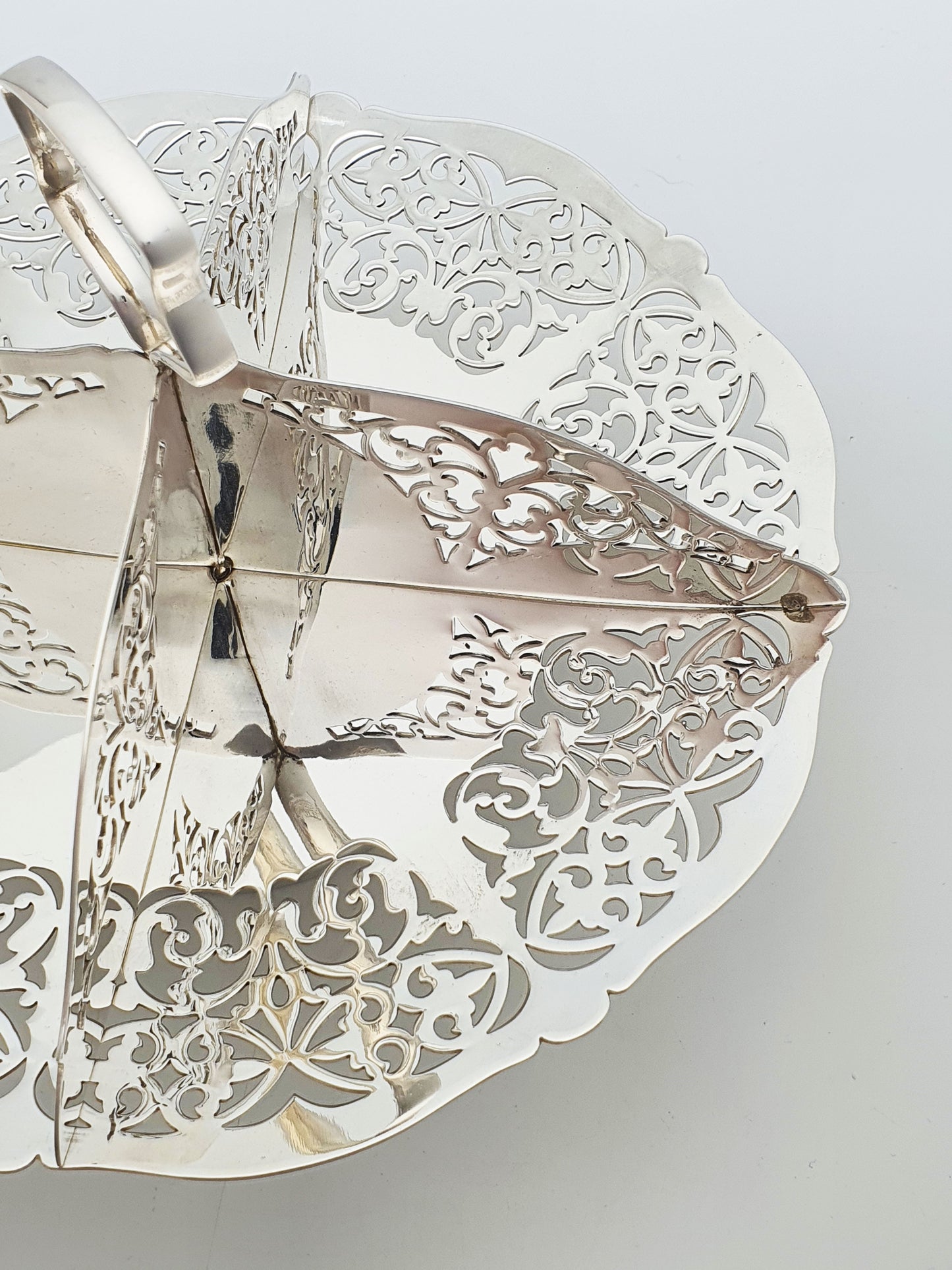 Antique Silver Plated Sandwich Stand – circa 1925
