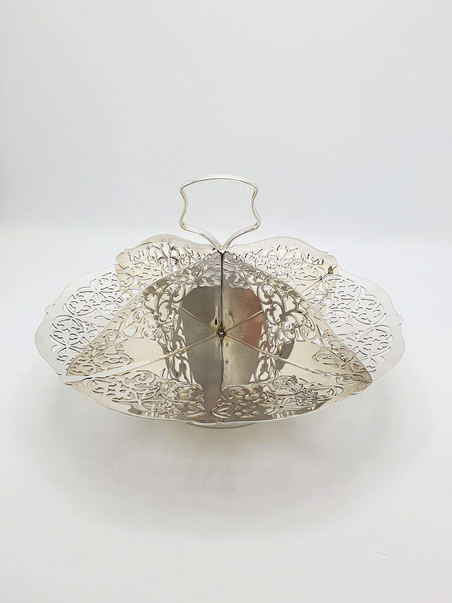 Antique Silver Plated Sandwich Stand – circa 1925