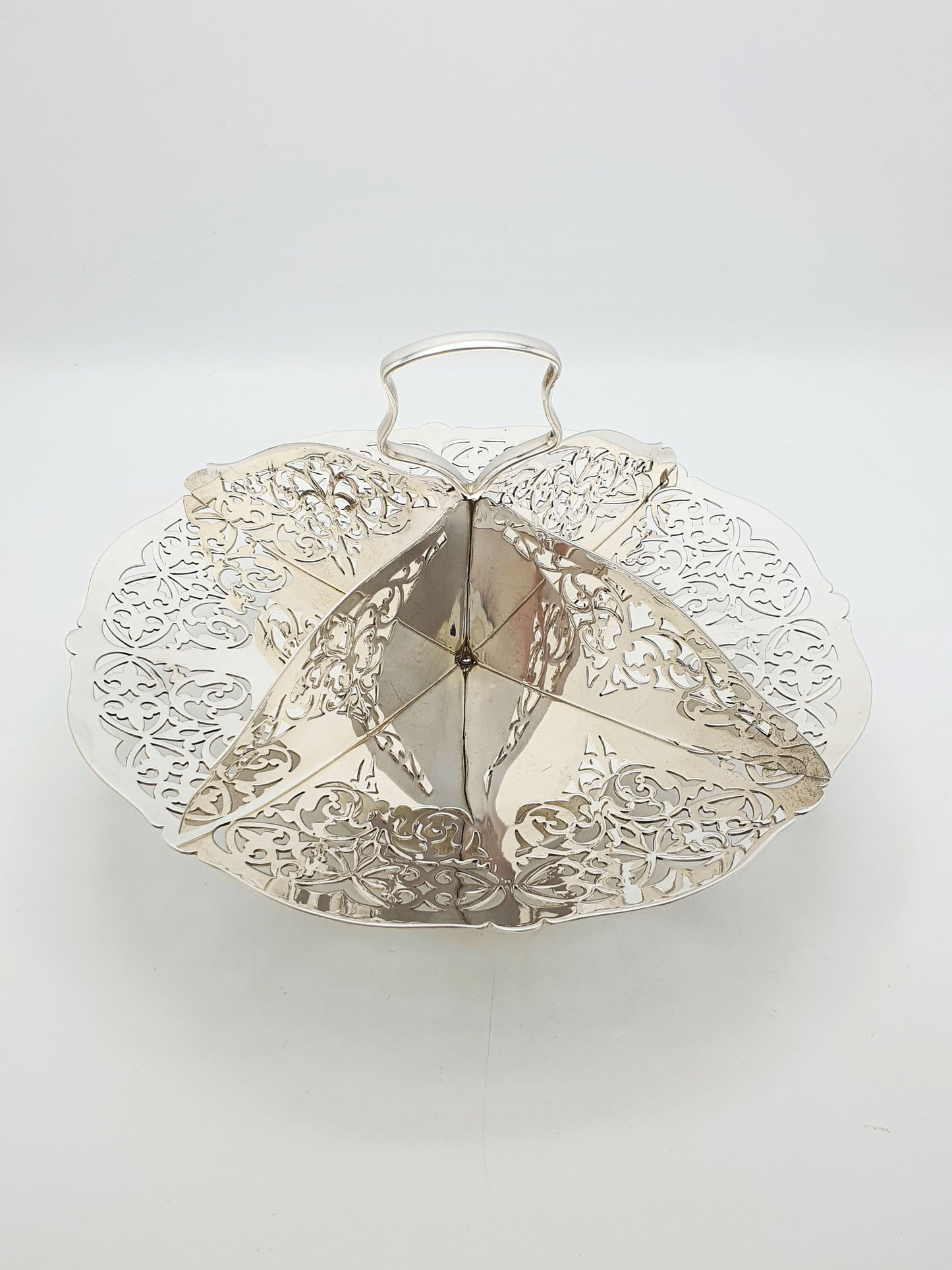 Antique Silver Plated Sandwich Stand – circa 1925