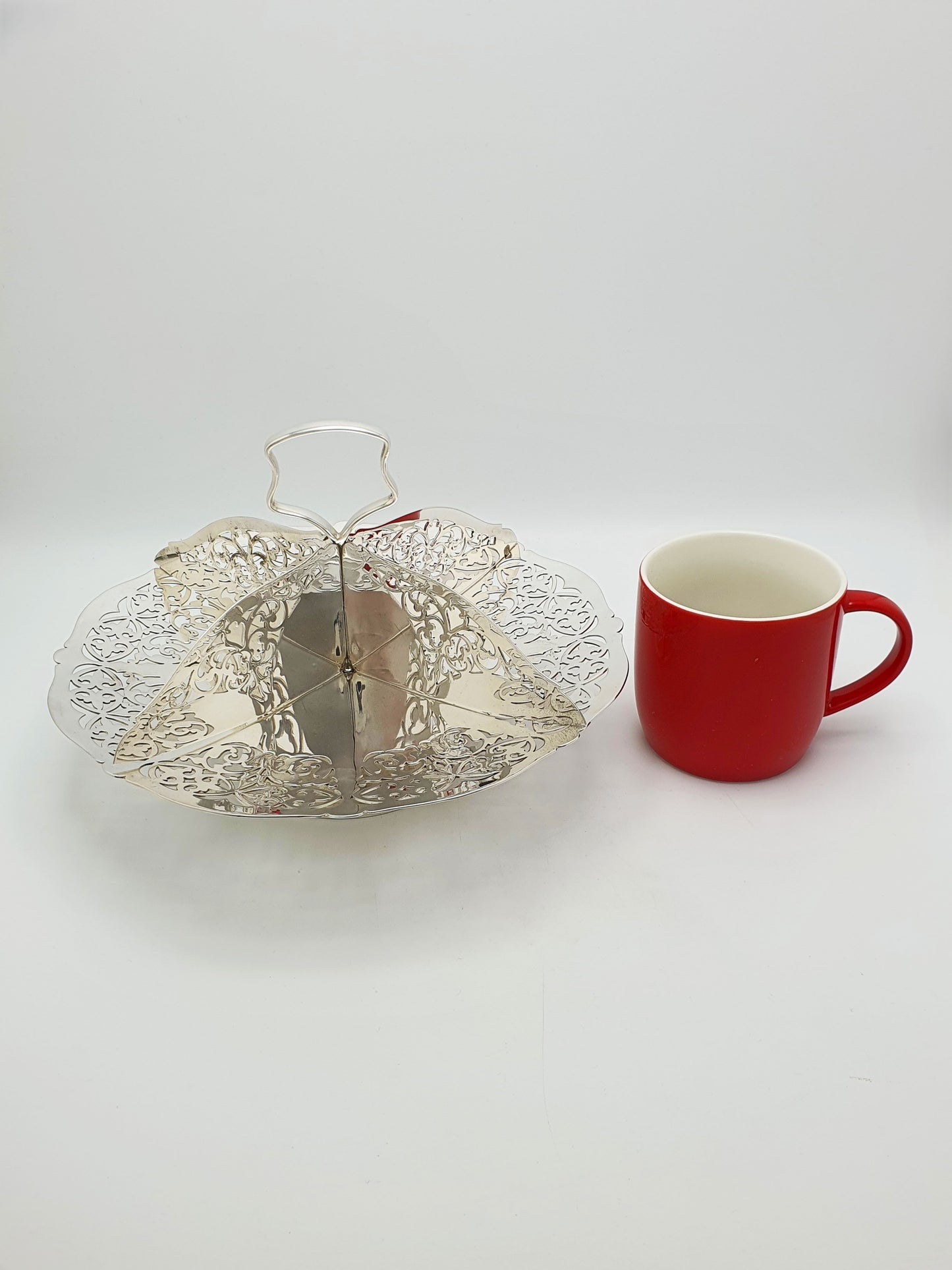 Antique Silver Plated Sandwich Stand – circa 1925