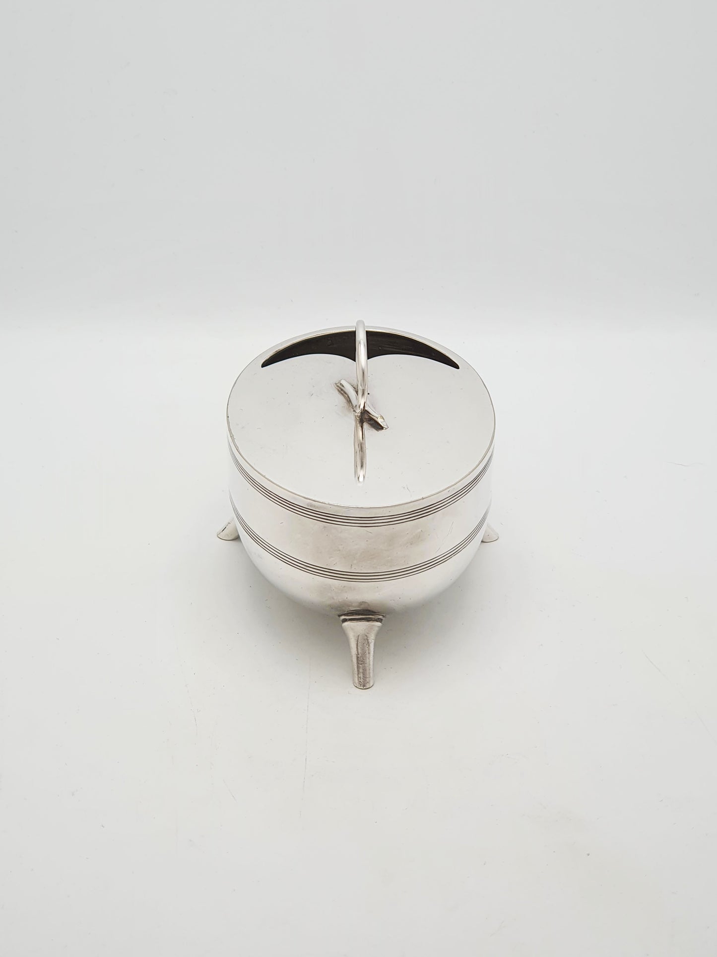 Antique Silver Plated Oval Spoon Warmer Christopher Dresser Style – circa 1890