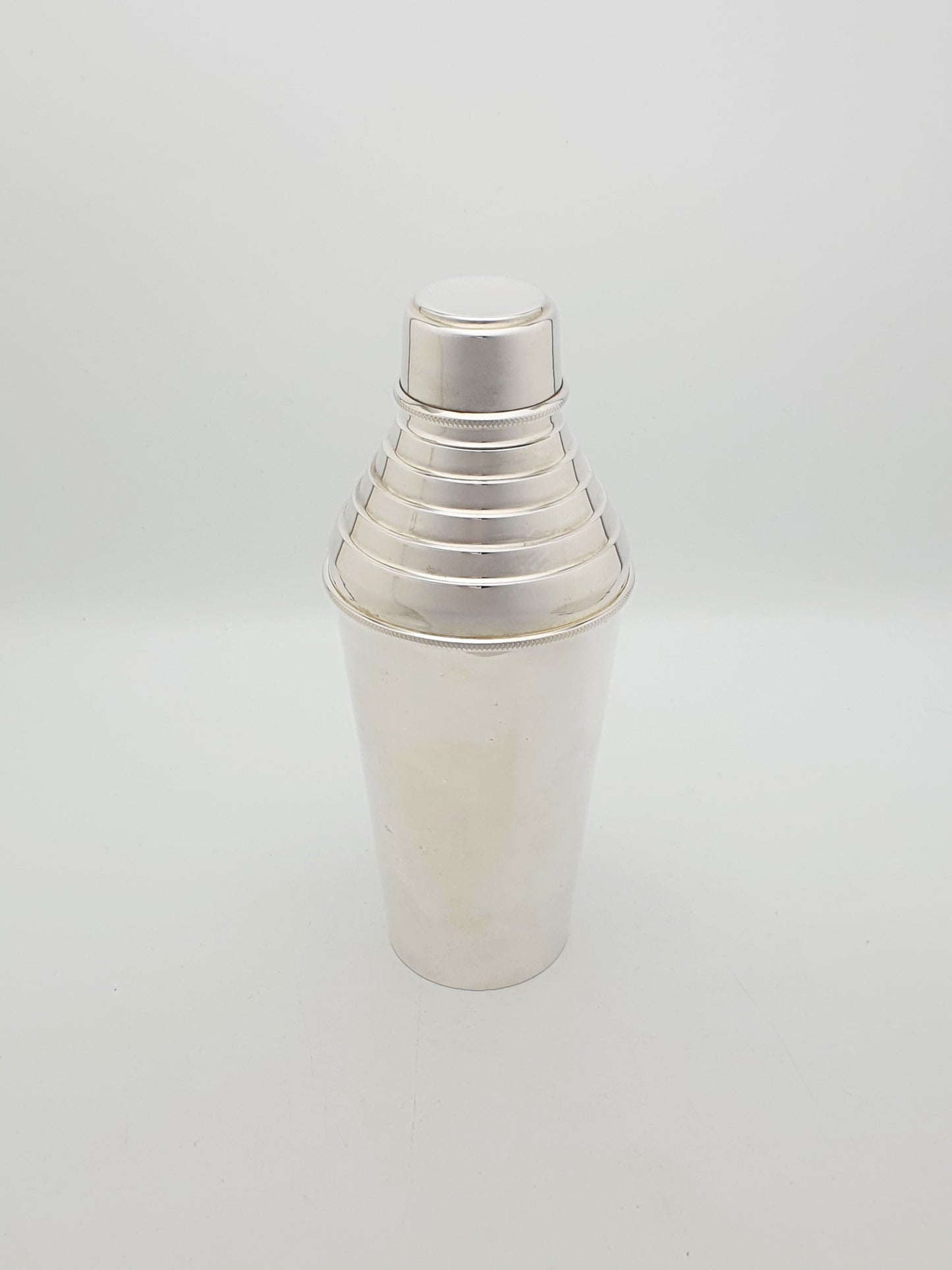 Art Deco Silver Plated Hukin and Heath Cocktail Shaker – circa 1930