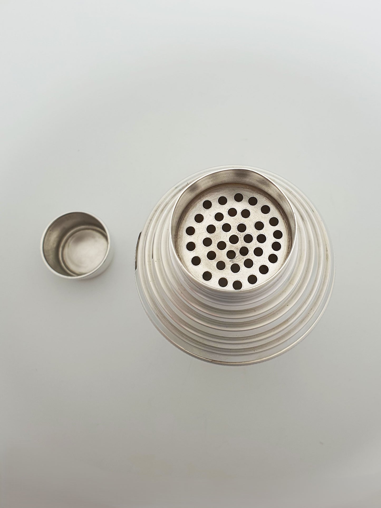 Art Deco Silver Plated Hukin and Heath Cocktail Shaker – circa 1930
