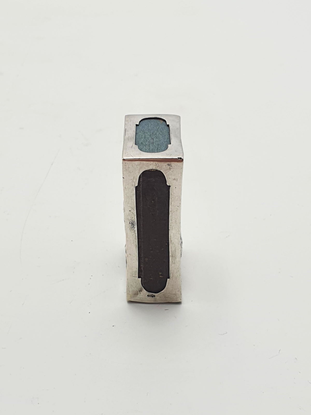 Fabulous Antique Dutch Silver Matchbox Holder With Rural Scenes – circa 1920