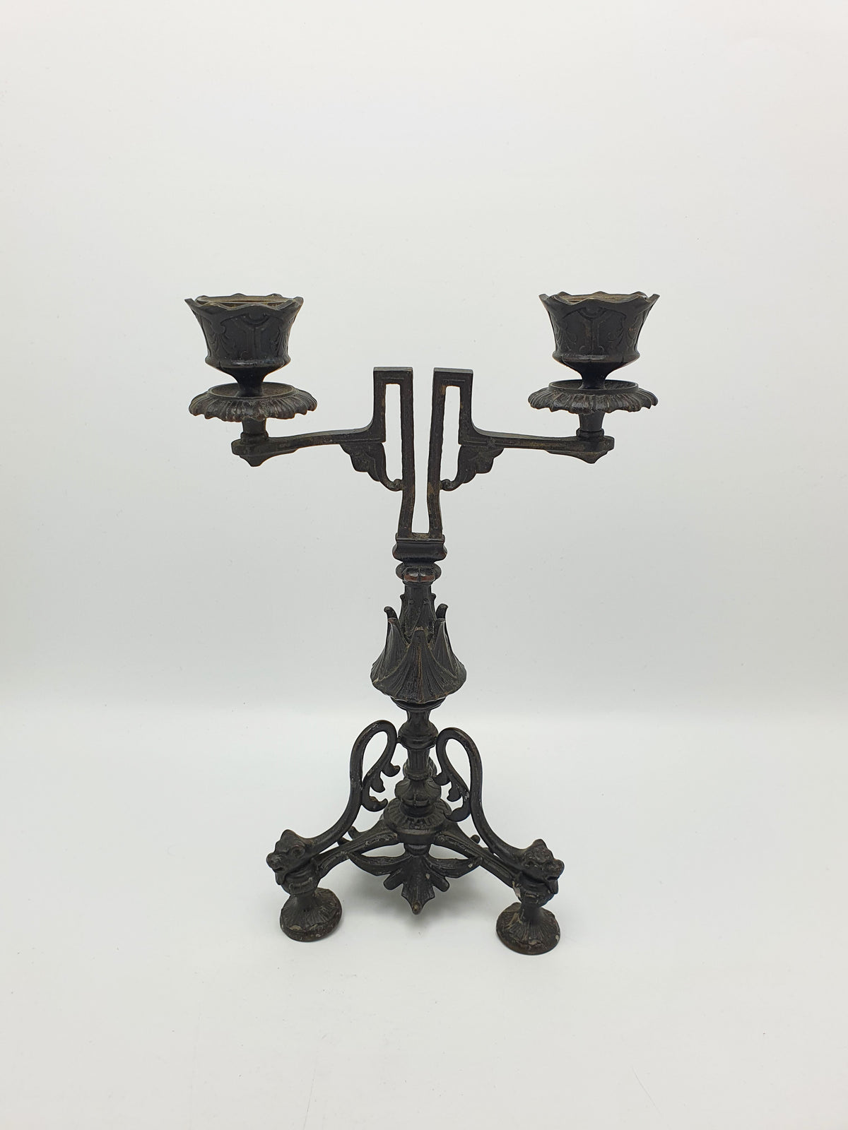 Splendid Pair of Italian Grand Tour Bronze Candelabra – circa 1870