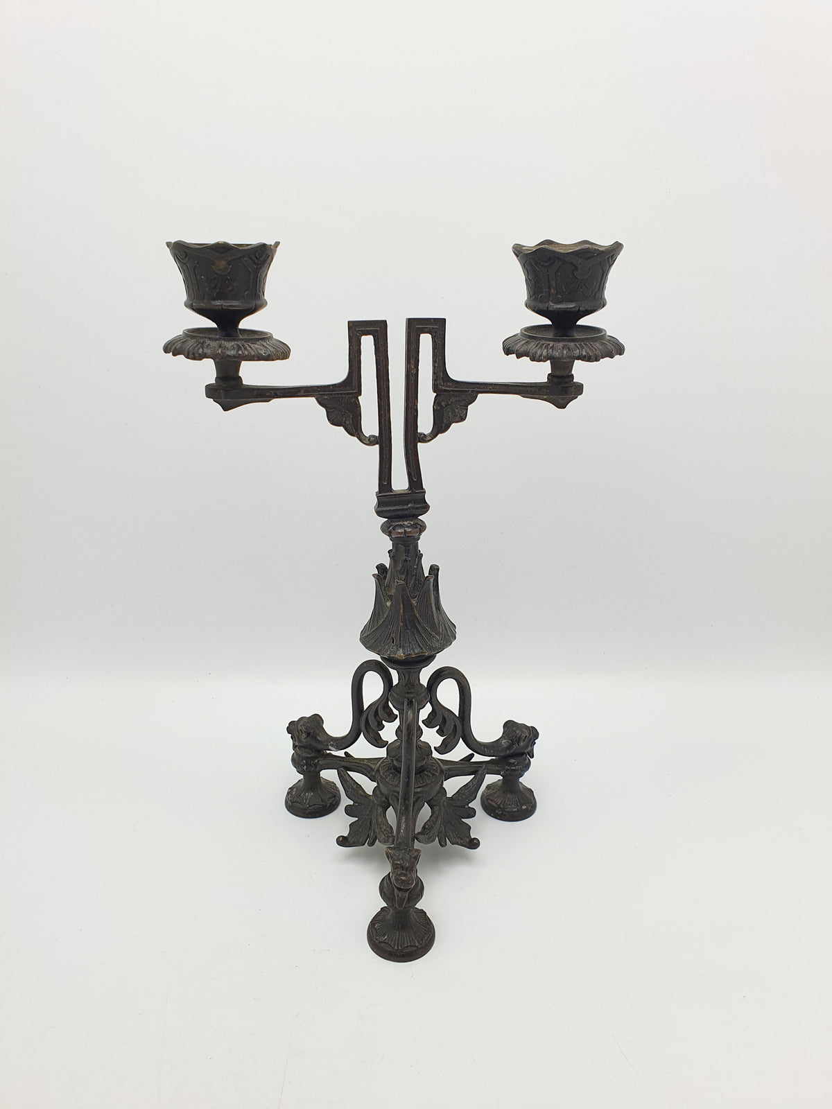 Splendid Pair of Italian Grand Tour Bronze Candelabra – circa 1870