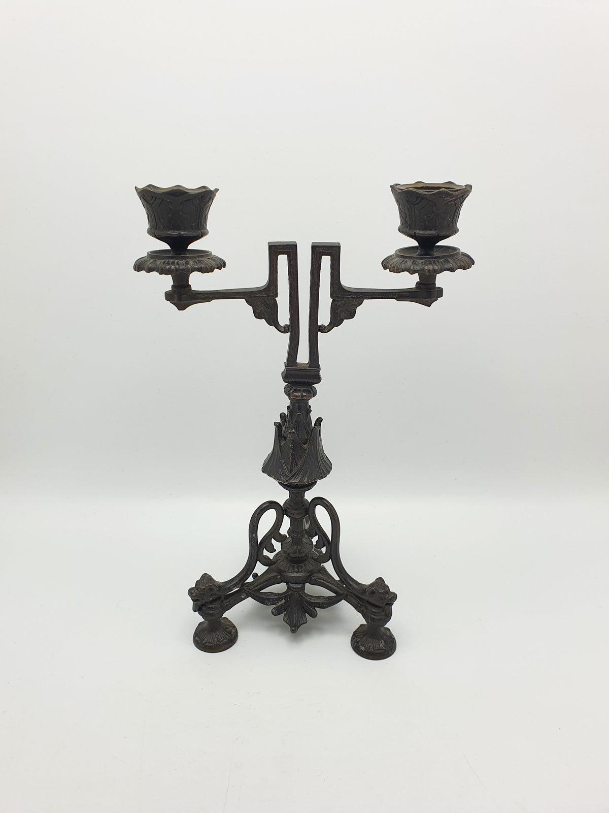 Splendid Pair of Italian Grand Tour Bronze Candelabra – circa 1870
