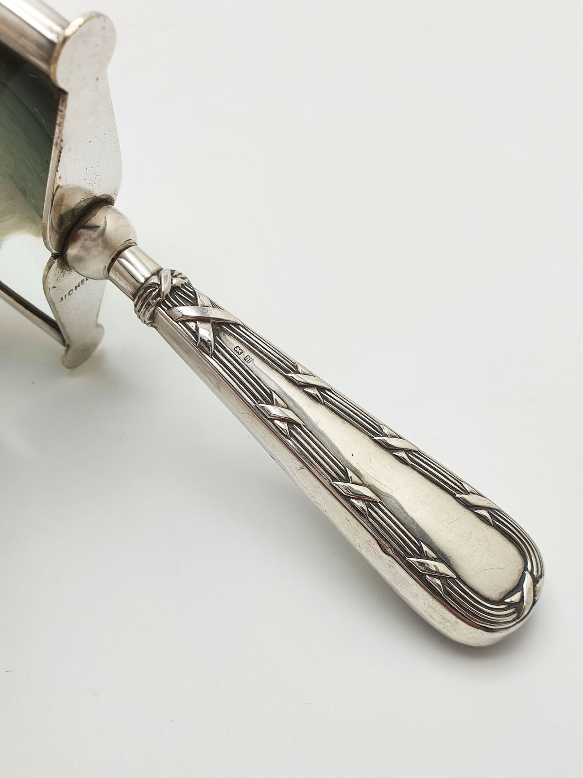 Antique Edwardian Sterling Silver Rectangular Magnifying Glass - 1908