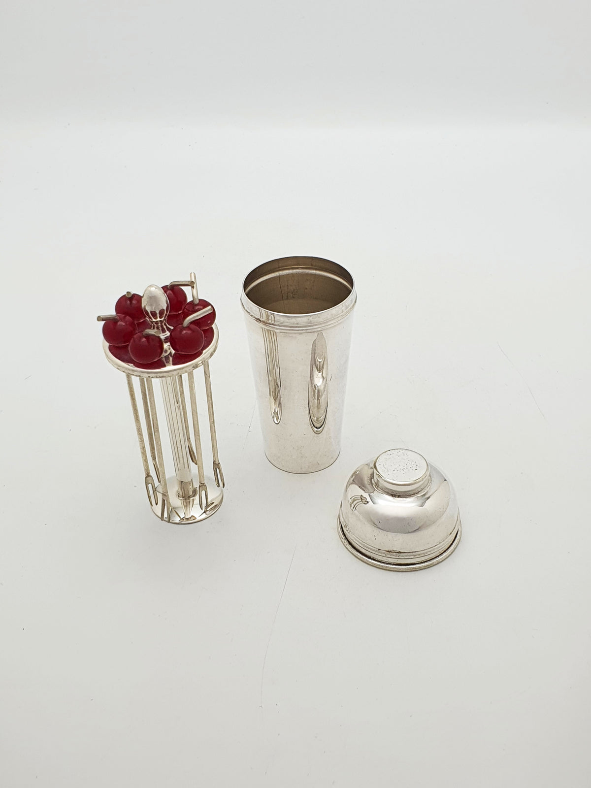Lovely Vintage Silver-Plated Cocktail Stick Set – circa 1950