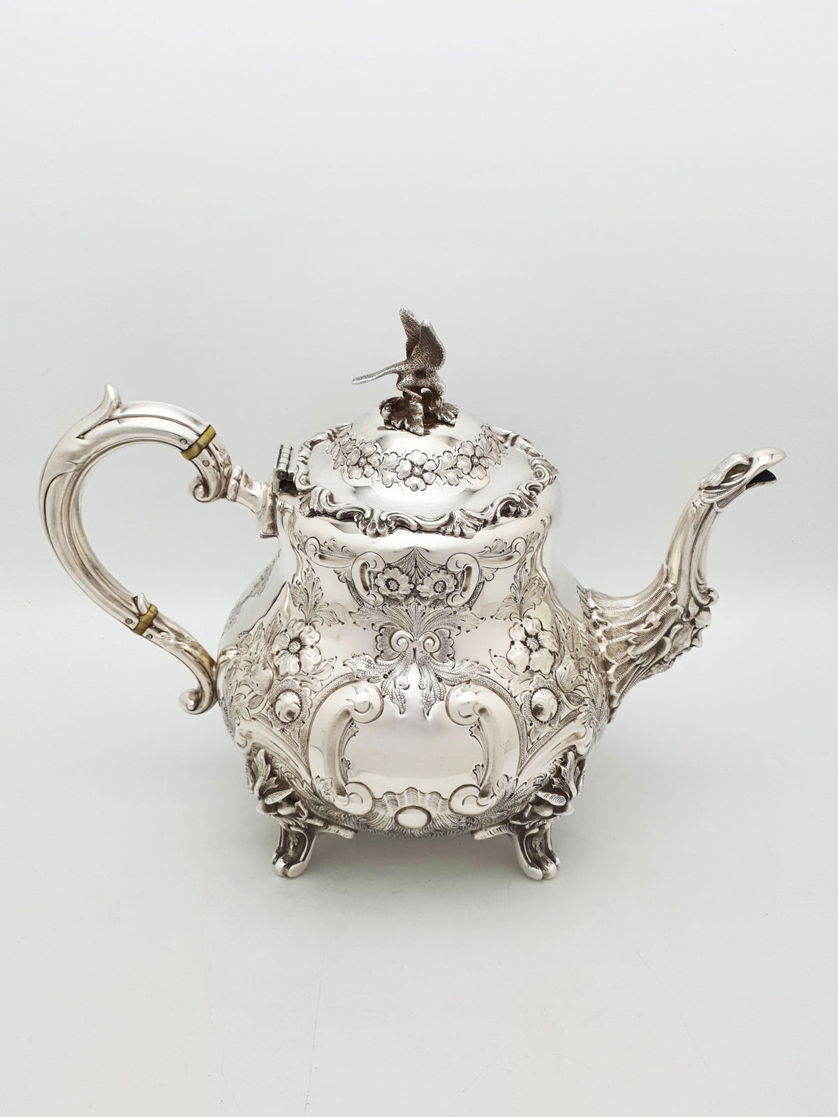 Antique Victorian Silver Plated Four Piece Tea and Coffee Service – circa 1870