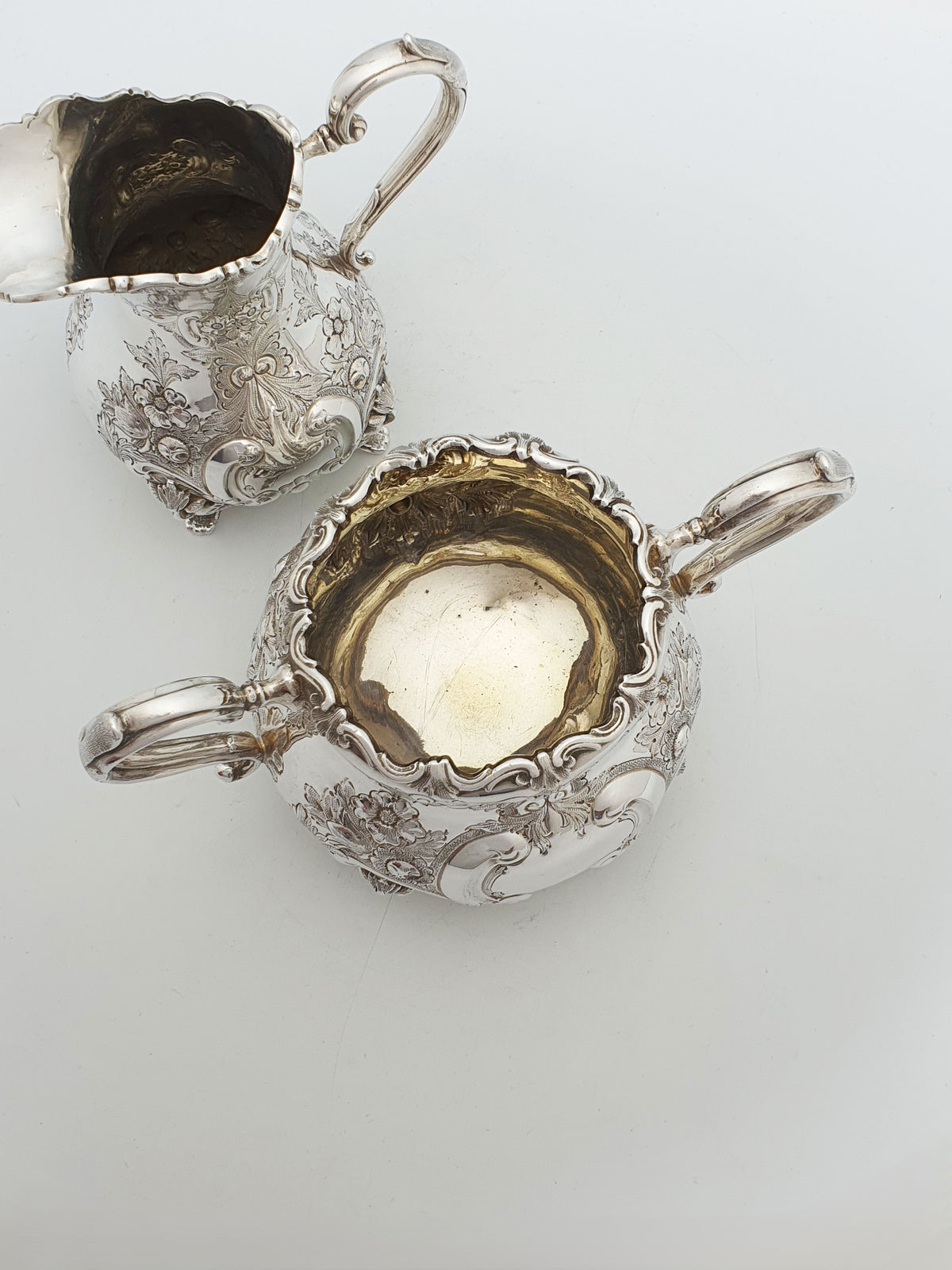 Antique Victorian Silver Plated Four Piece Tea and Coffee Service – circa 1870