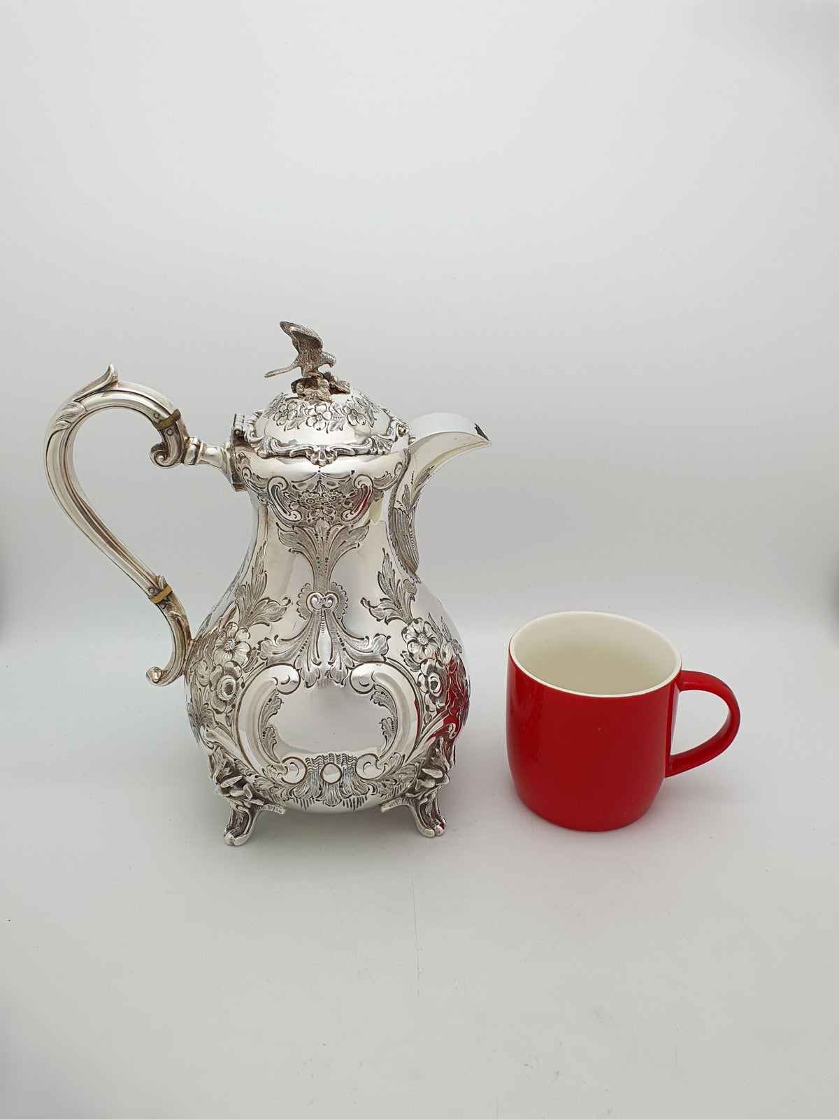 Antique Victorian Silver Plated Four Piece Tea and Coffee Service – circa 1870