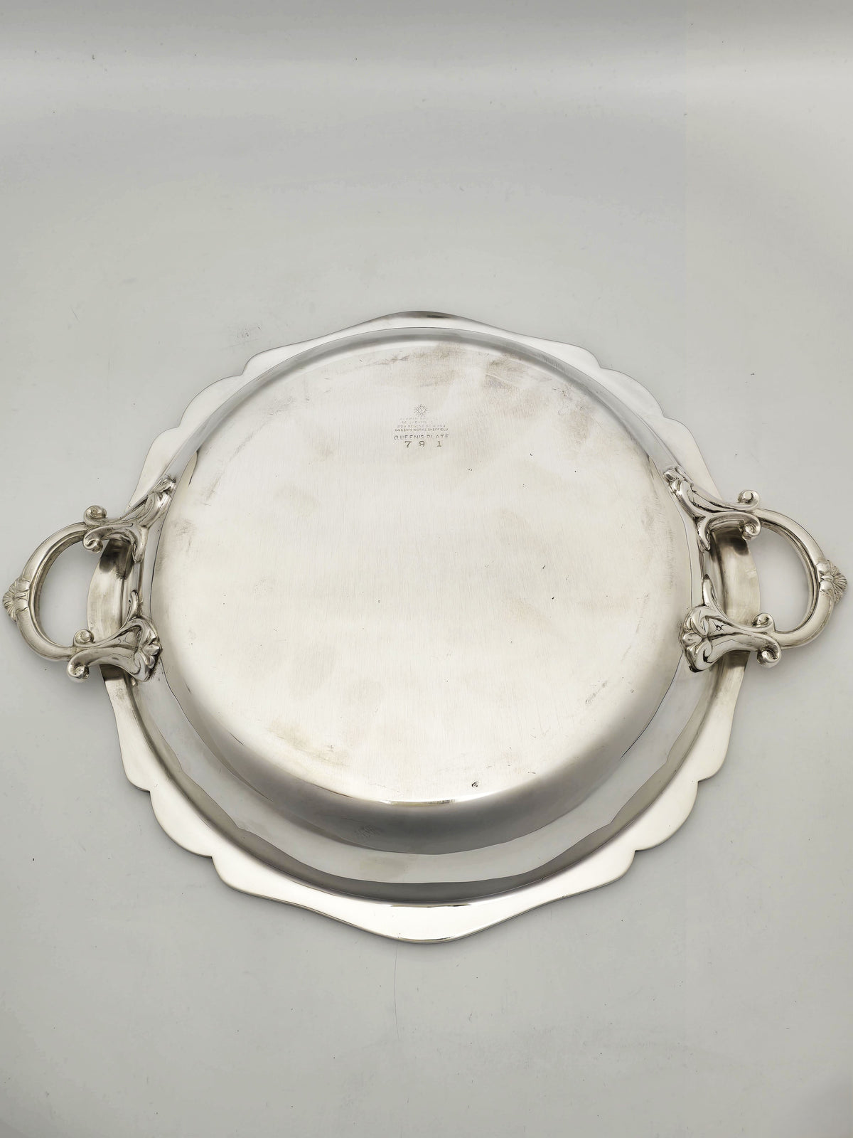 Antique Victorian Silver Plated Large Circular Tureen – circa 1890