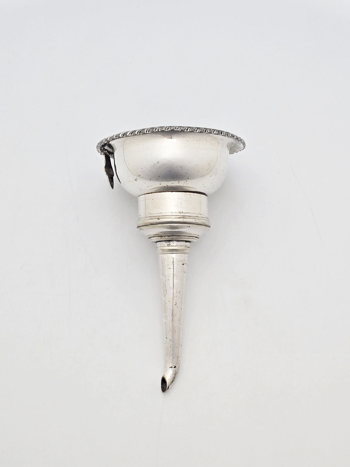 Antique Edwardian Silver Plated Wine Funnel with Strainer – circa 1905