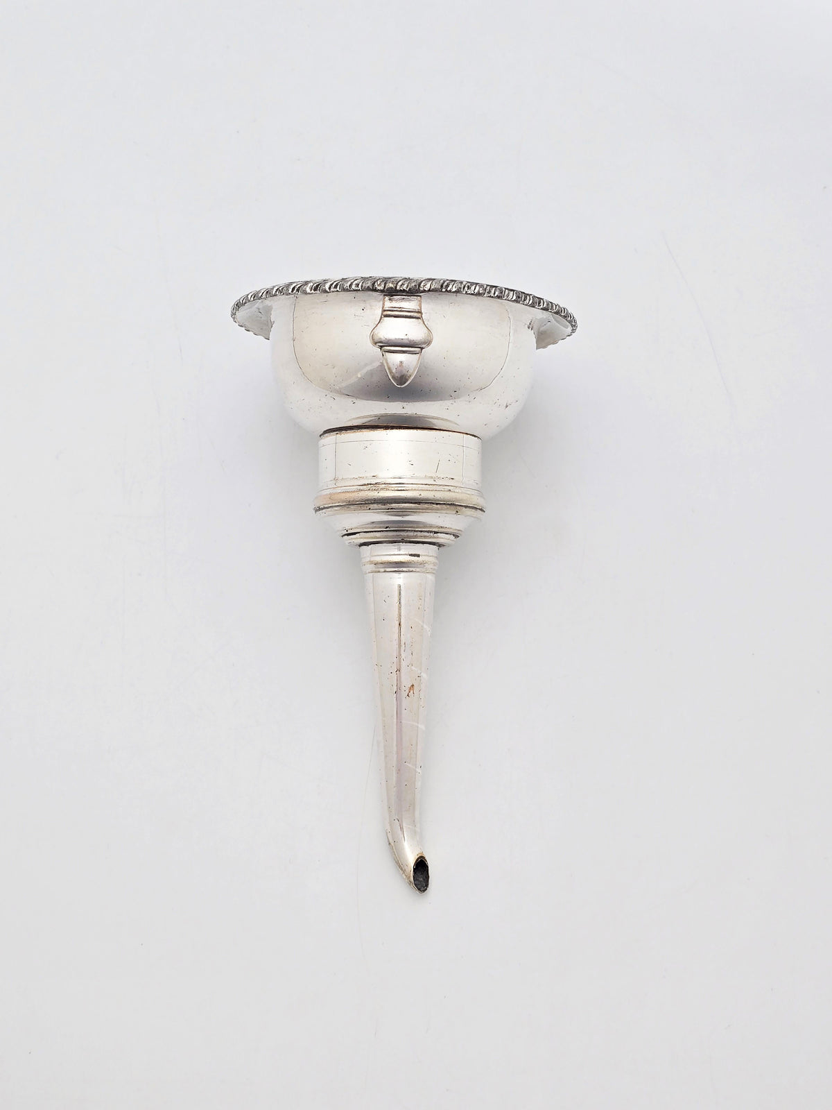 Antique Edwardian Silver Plated Wine Funnel with Strainer – circa 1905