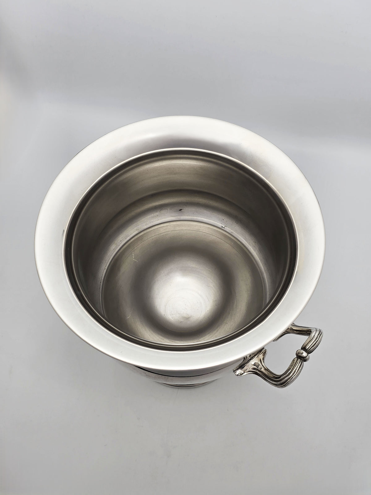 Antique Silver Plated Twin Handled Wine Cooler circa 1920