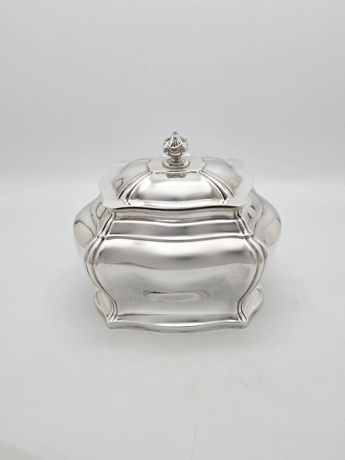 Antique Edwardian Silver Plated Biscuit Box circa 1905