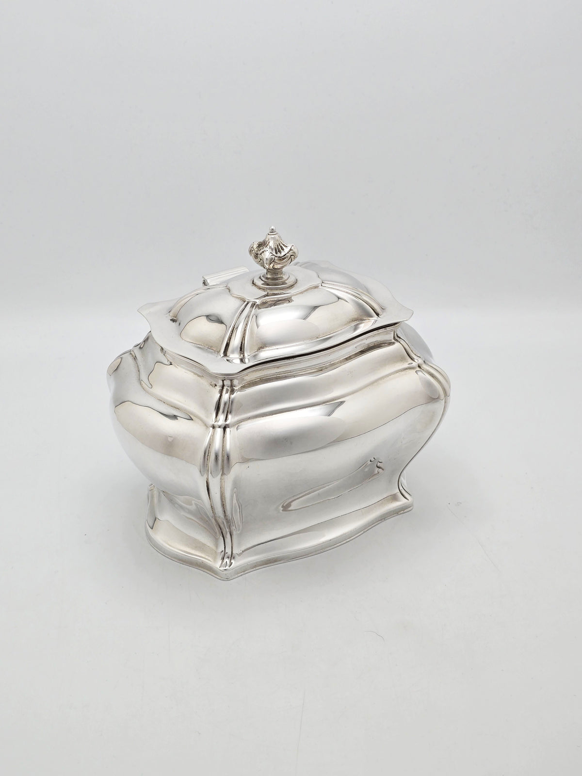 Antique Edwardian Silver Plated Biscuit Box circa 1905