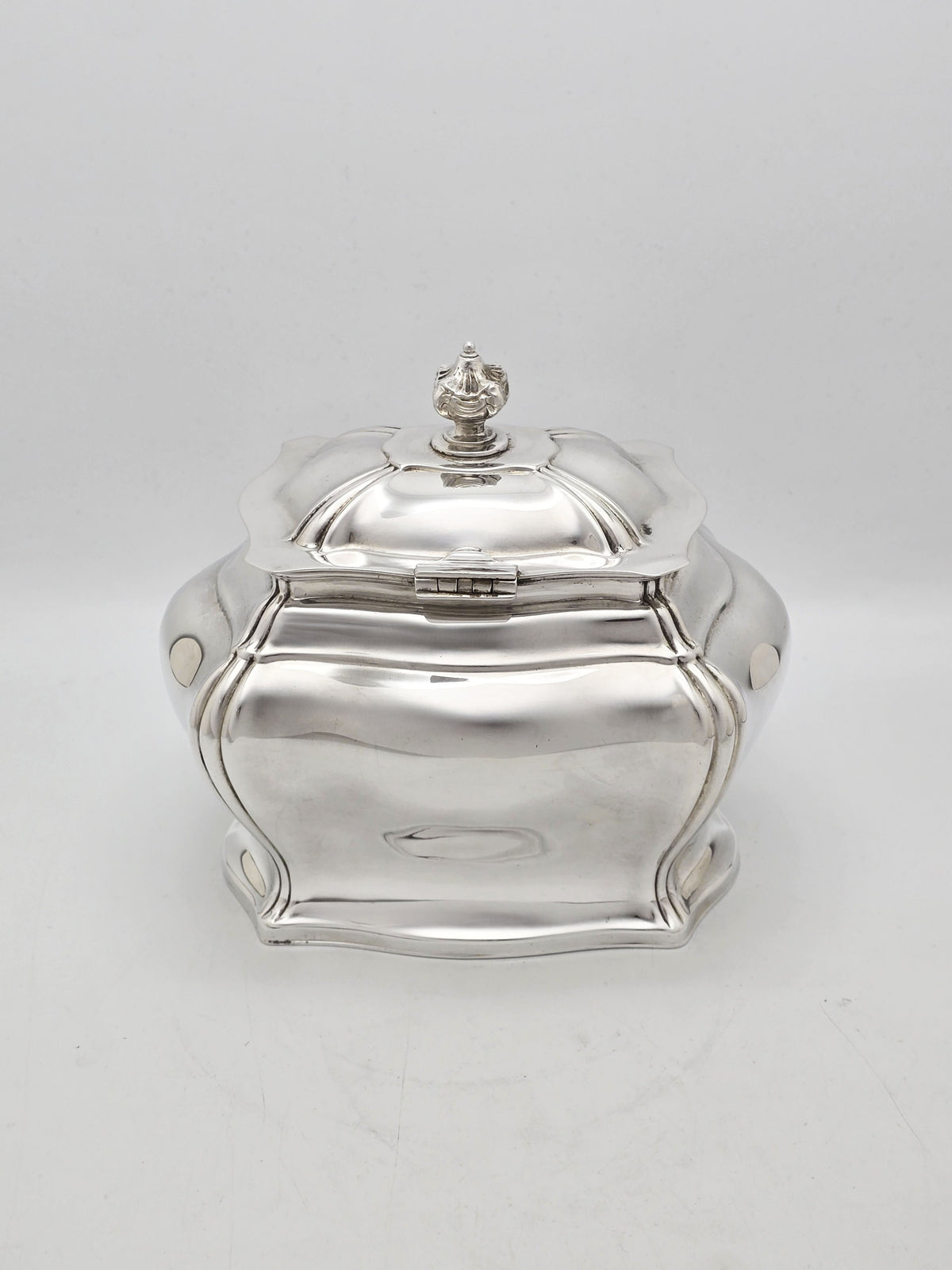 Antique Edwardian Silver Plated Biscuit Box circa 1905