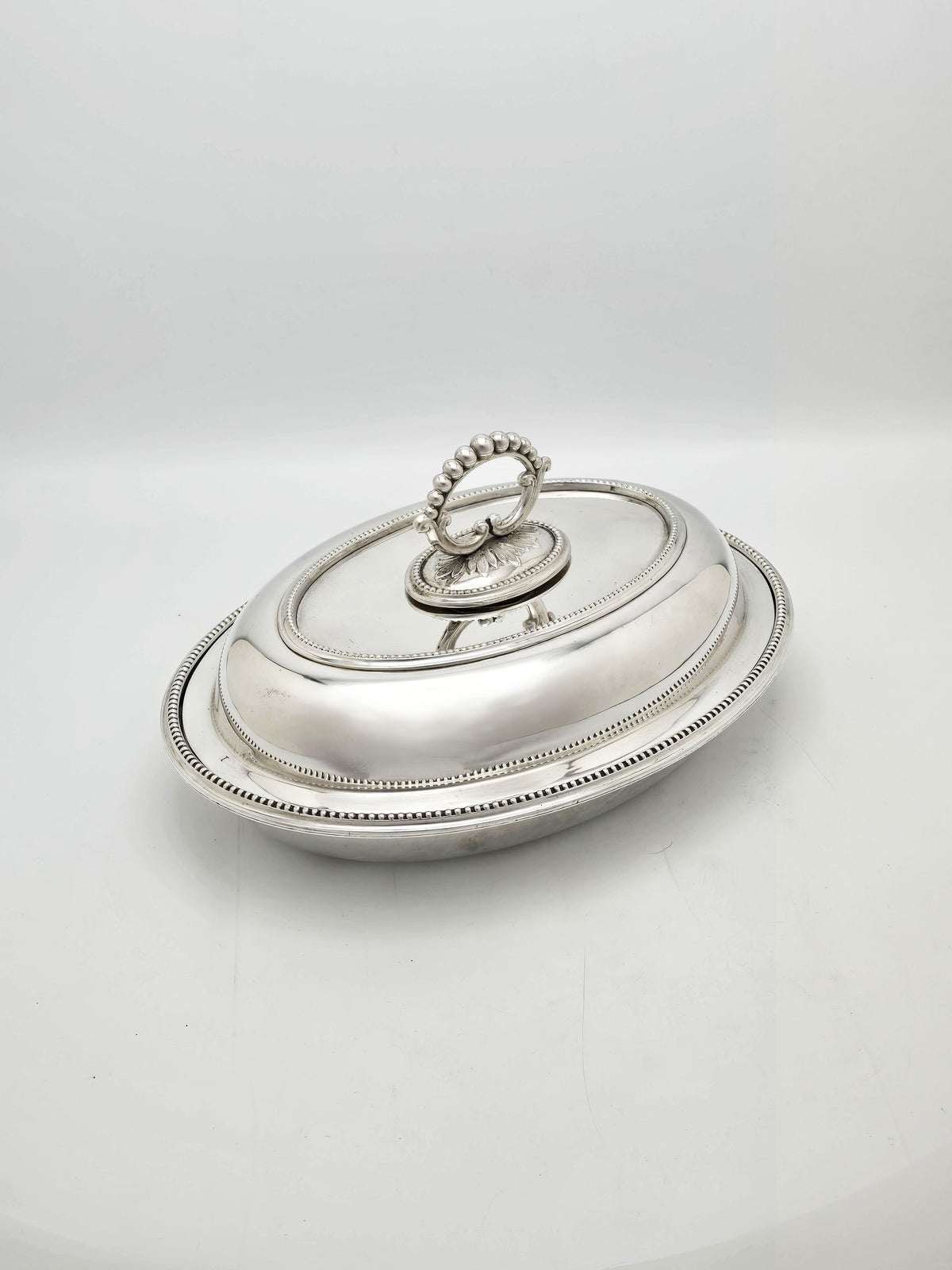 Antique Edwardian Silver Plated Entrée Dish circa 1905
