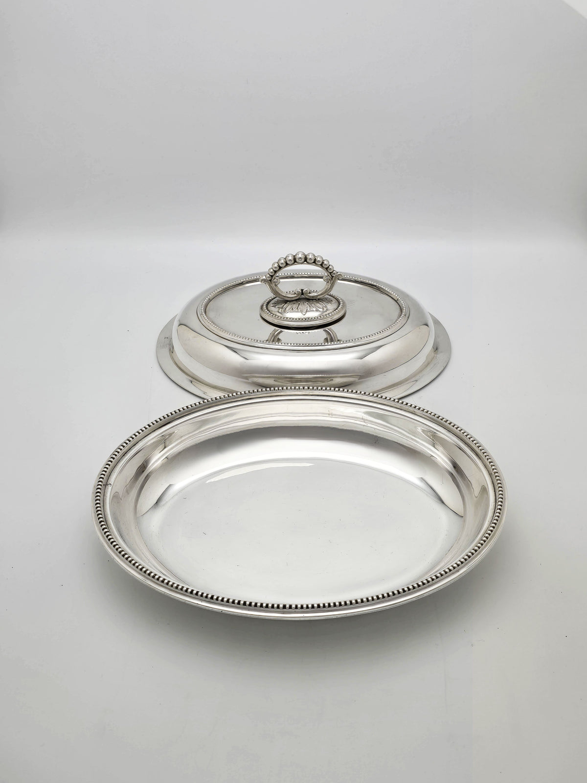 Antique Edwardian Silver Plated Entrée Dish circa 1905