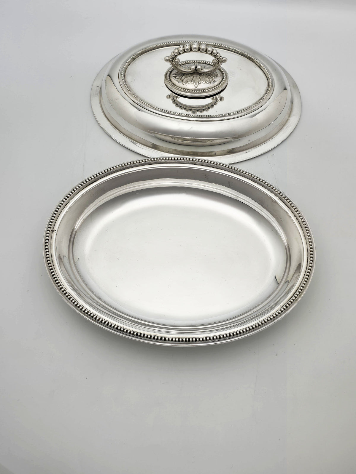Antique Edwardian Silver Plated Entrée Dish circa 1905