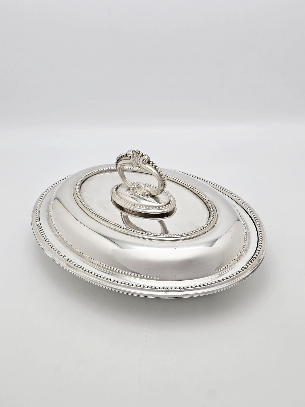 Antique Edwardian Silver Plated Entrée Dish circa 1905