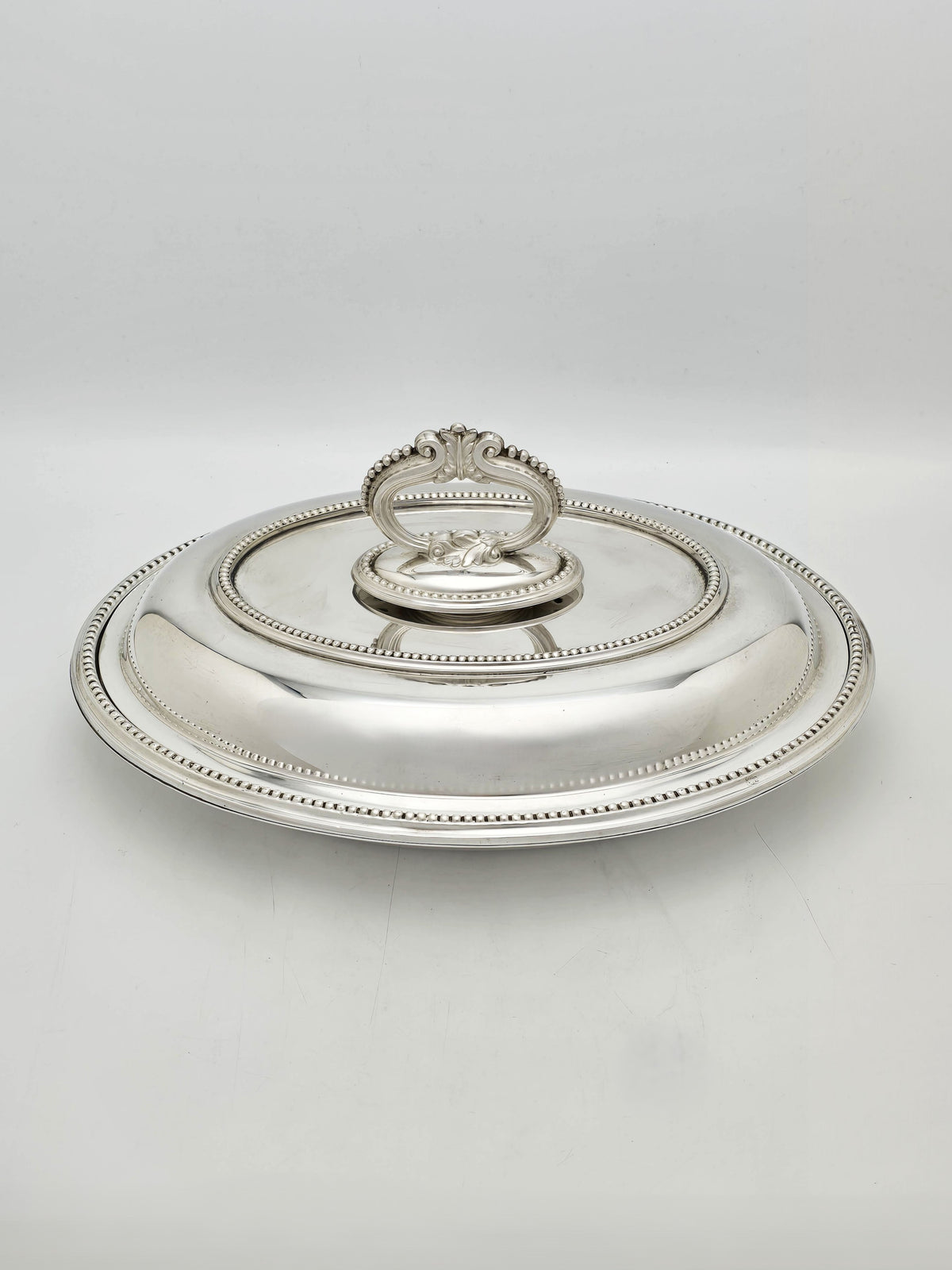 Antique Edwardian Silver Plated Entrée Dish circa 1905