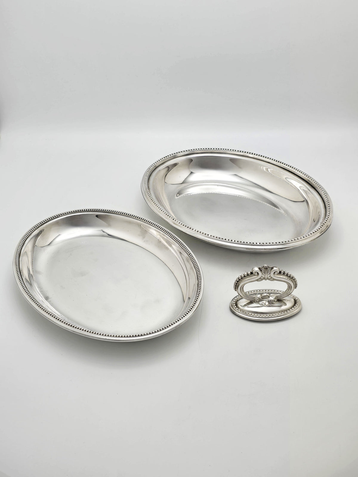 Antique Edwardian Silver Plated Entrée Dish circa 1905