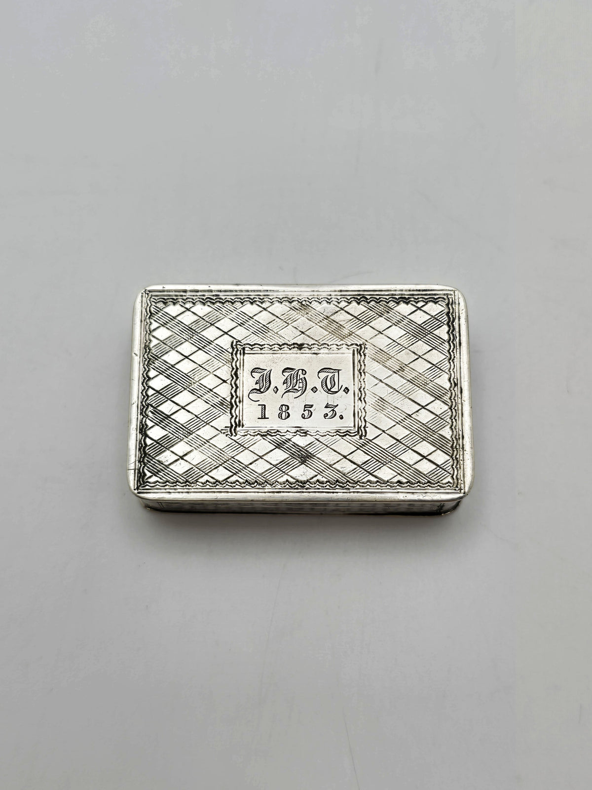 Antique Victorian Sterling Silver Vinaigrette Birmingham 1842