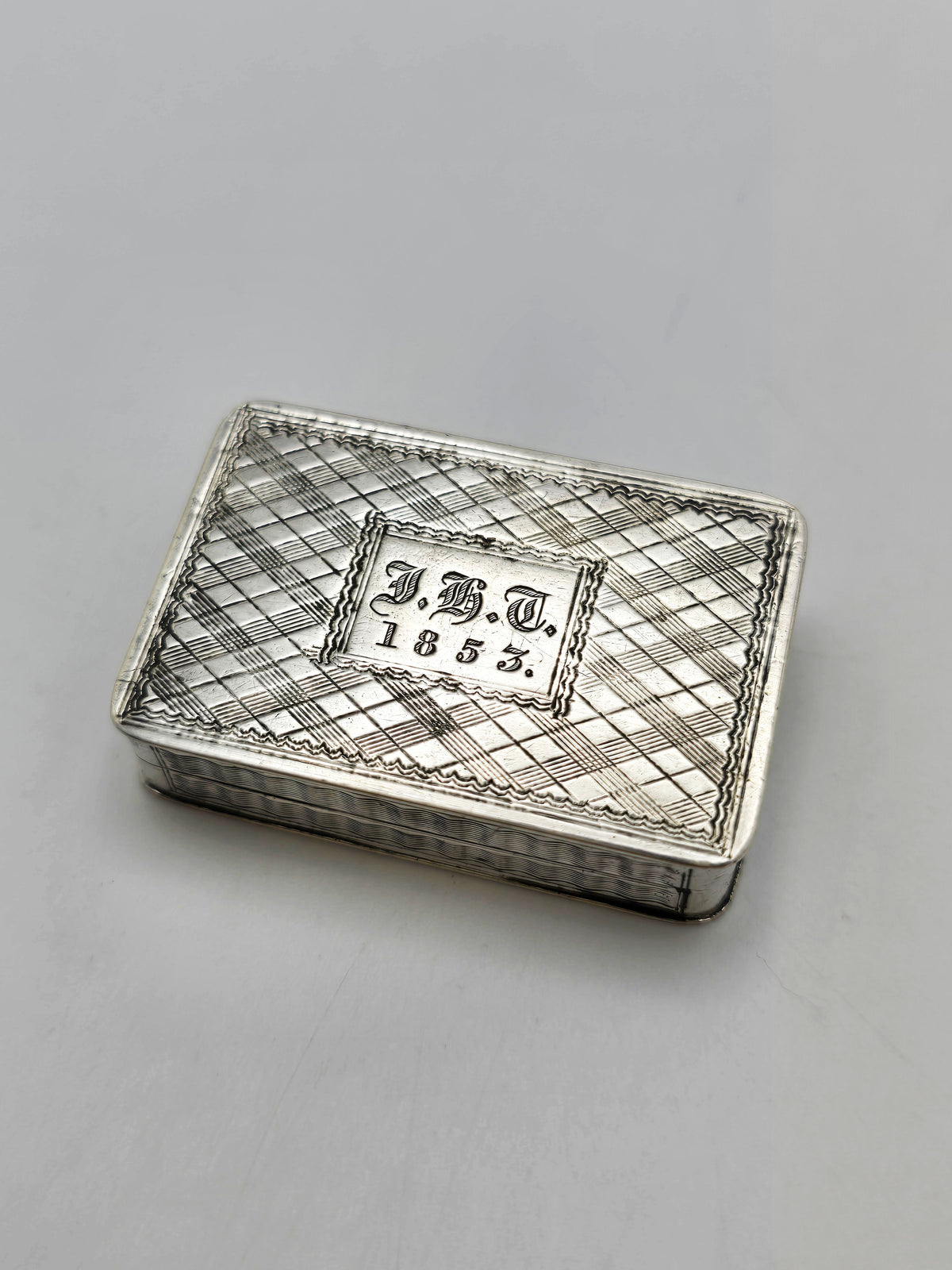 Antique Victorian Sterling Silver Vinaigrette Birmingham 1842