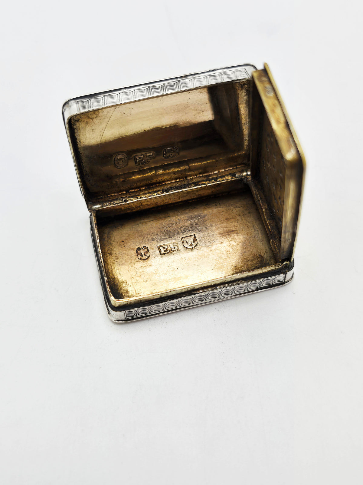 Antique Victorian Sterling Silver Vinaigrette Birmingham 1842