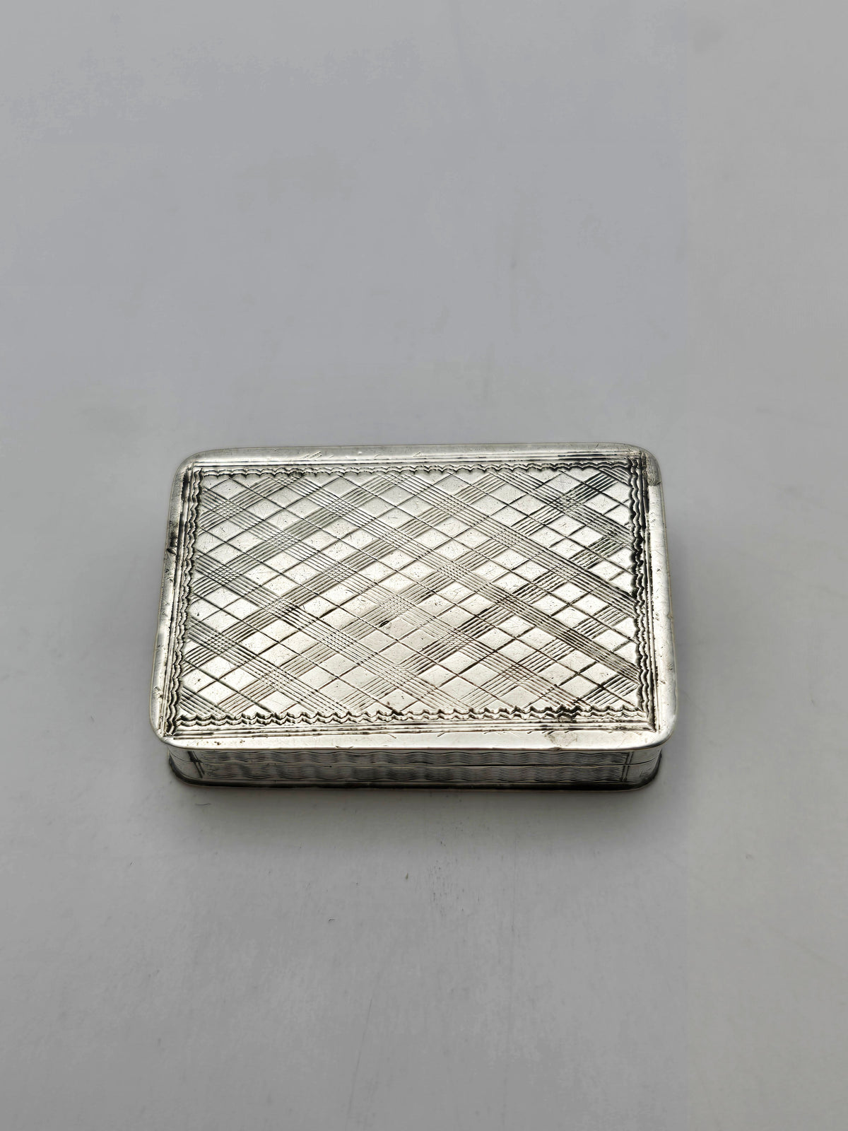 Antique Victorian Sterling Silver Vinaigrette Birmingham 1842