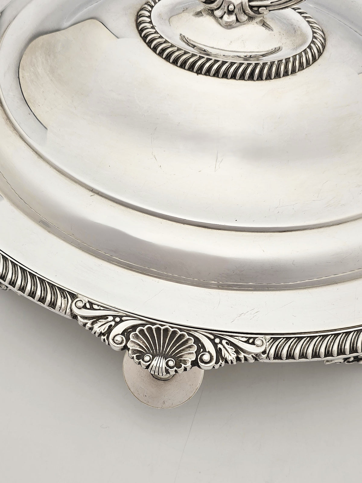 Antique Victorian Silver Plated Large Warming Dish, circa 1880