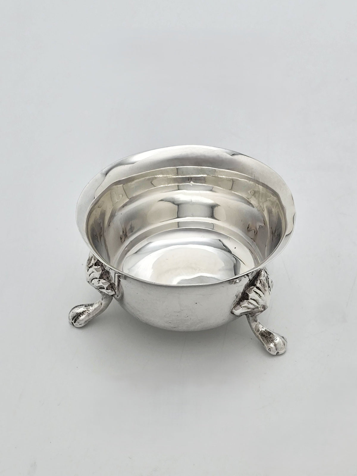 Vintage Sterling Silver Tea Strainer and Stand, Birmingham 1978