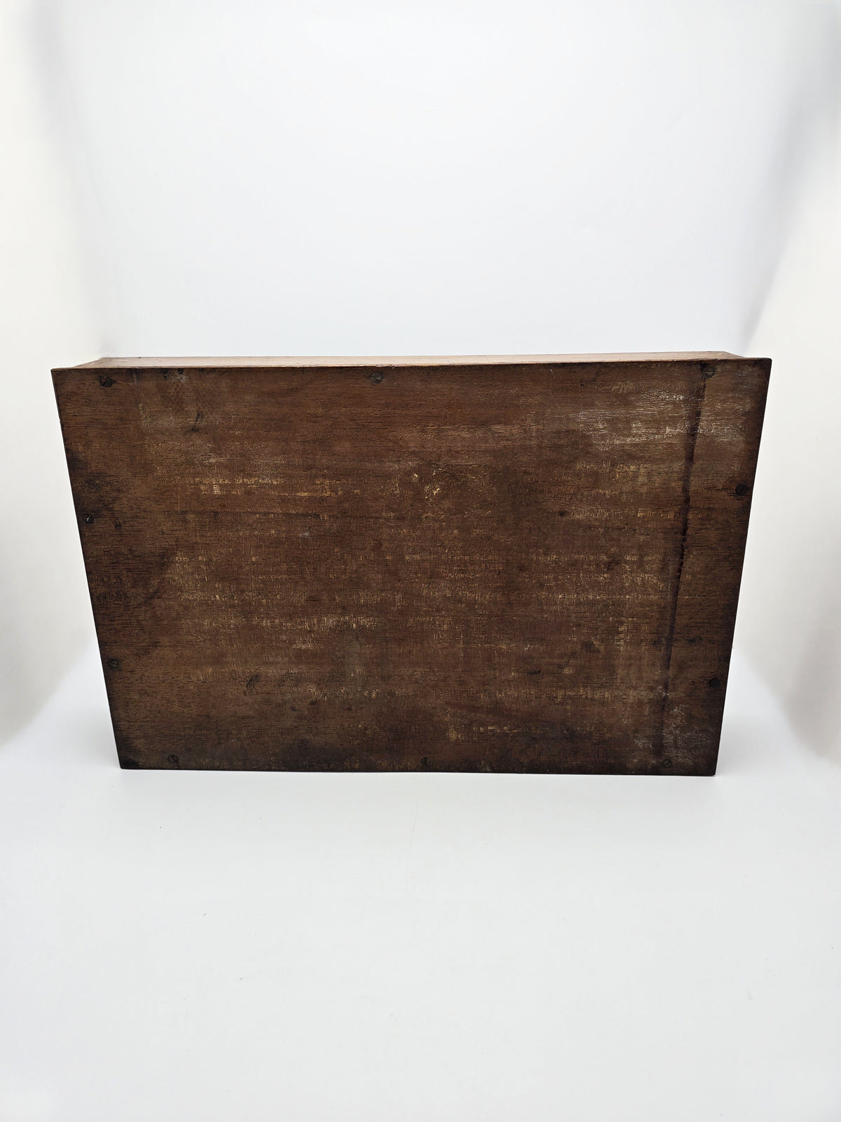 Antique Georgian Mahogany Cutlery Box with Brass Handle, circa 1820