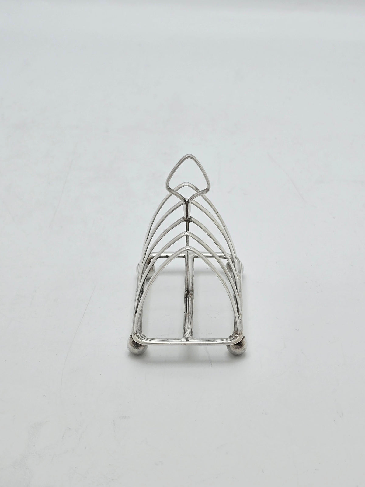 Vintage Art Deco Sterling Silver Small Toast Rack London 1934