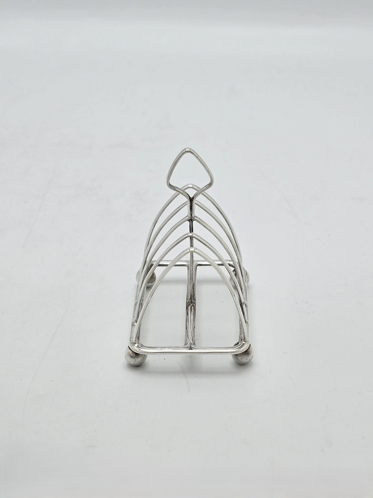 Vintage Art Deco Sterling Silver Small Toast Rack London 1934